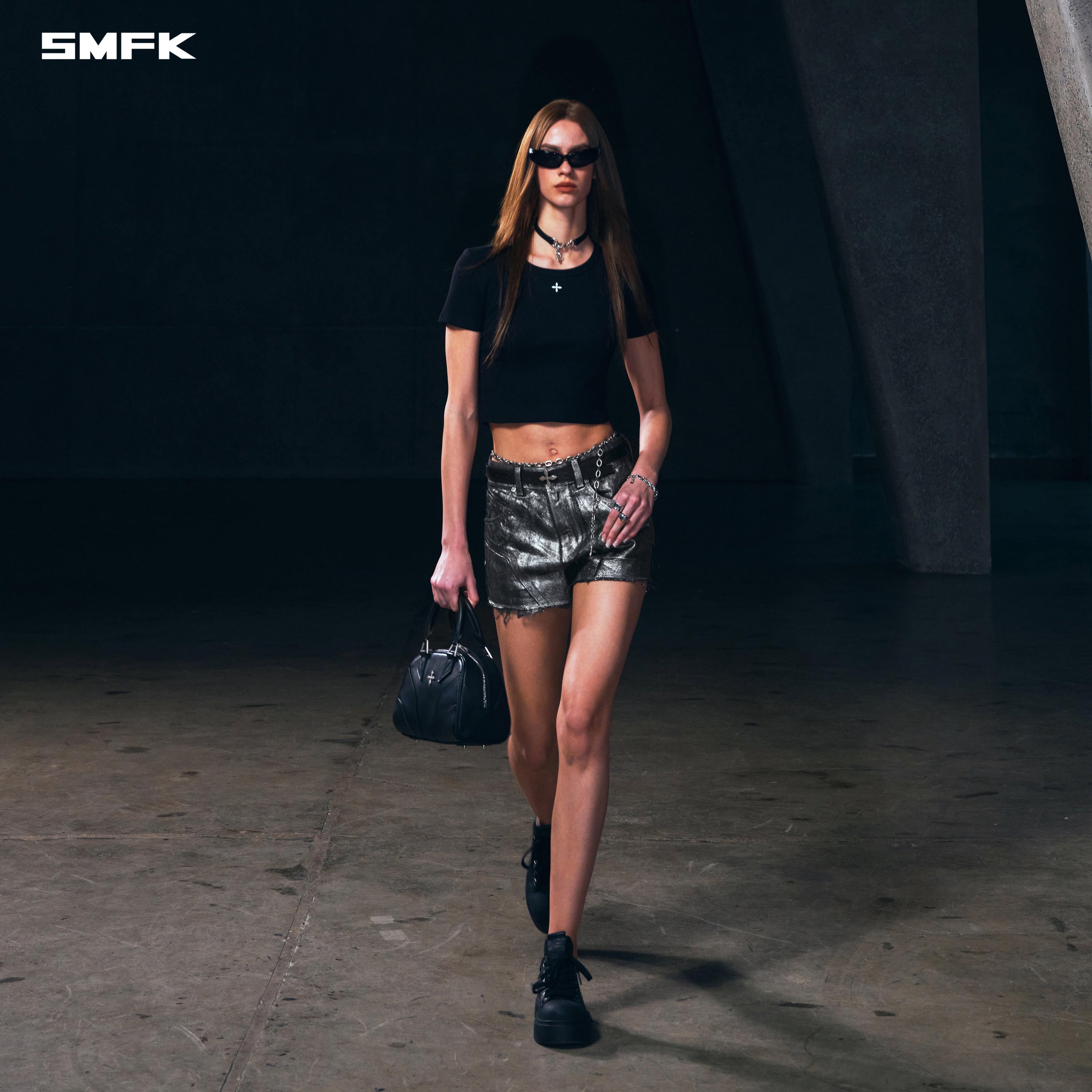 WILD MIRAGE DENIM SHORTS-LOW/COTTON SILVER NEBULA
