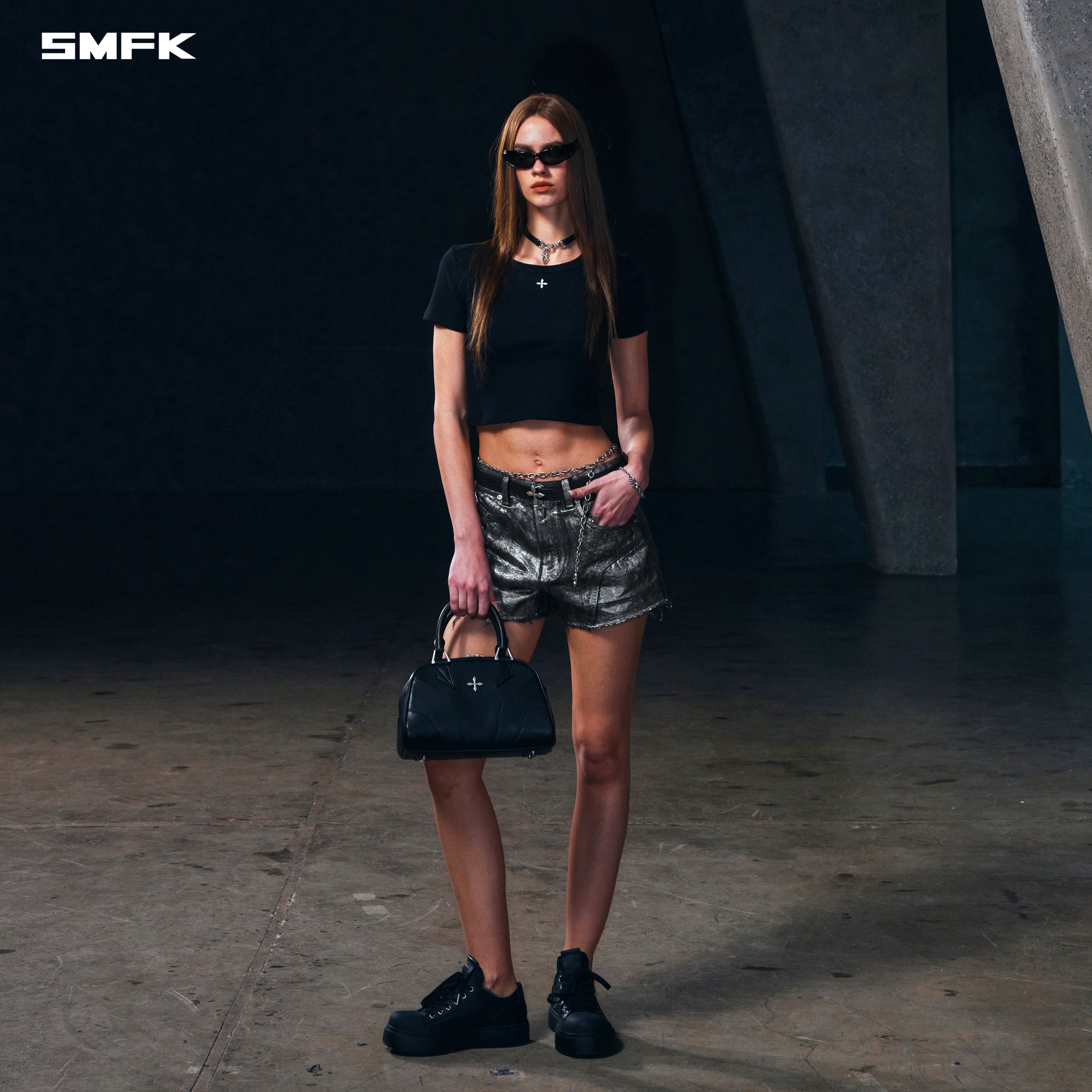 WILD MIRAGE DENIM SHORTS-LOW/COTTON SILVER NEBULA