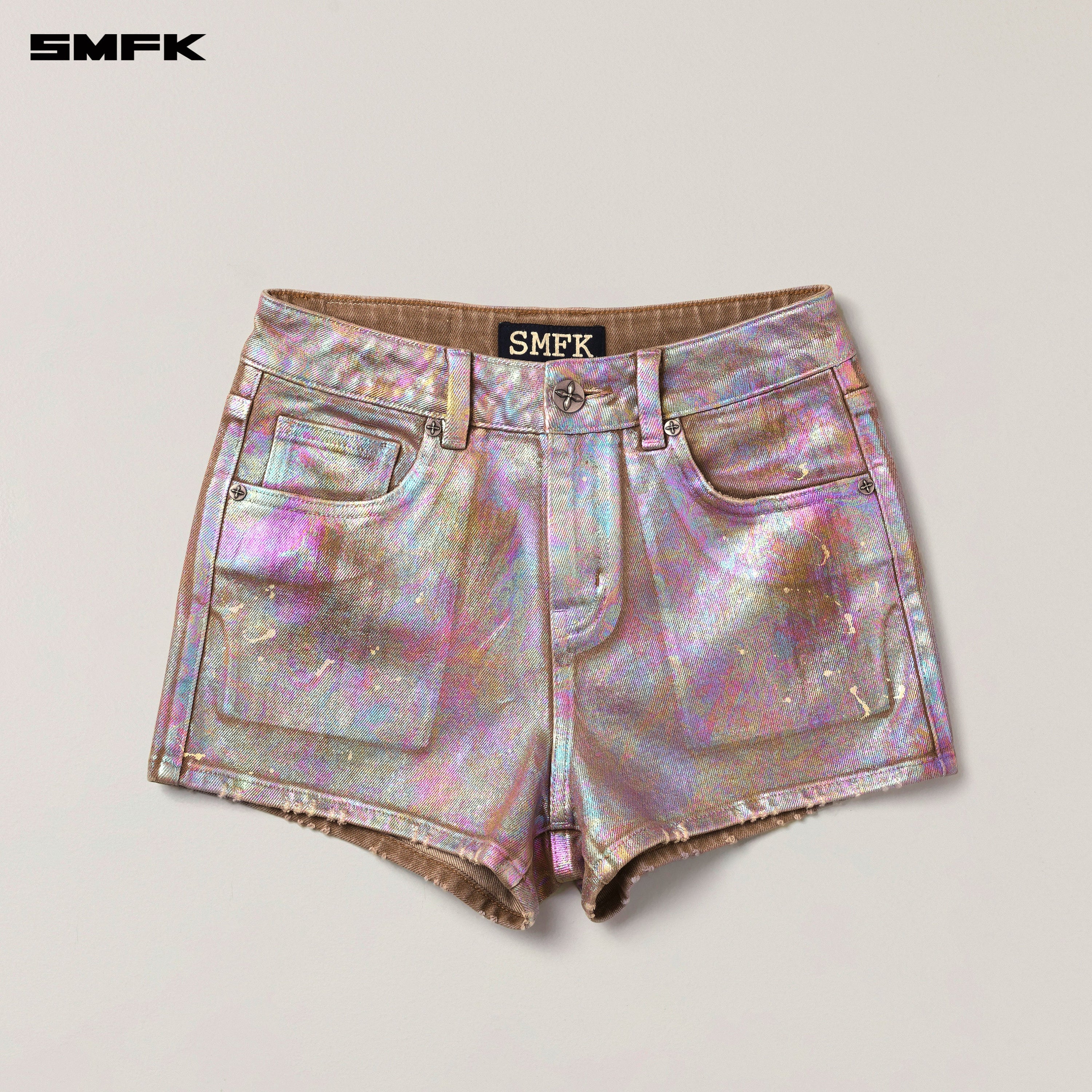 RAGE WILD FANTASY HANDCRAFT HIGH WAIST DENIM SHORTS FANTASY LAND
