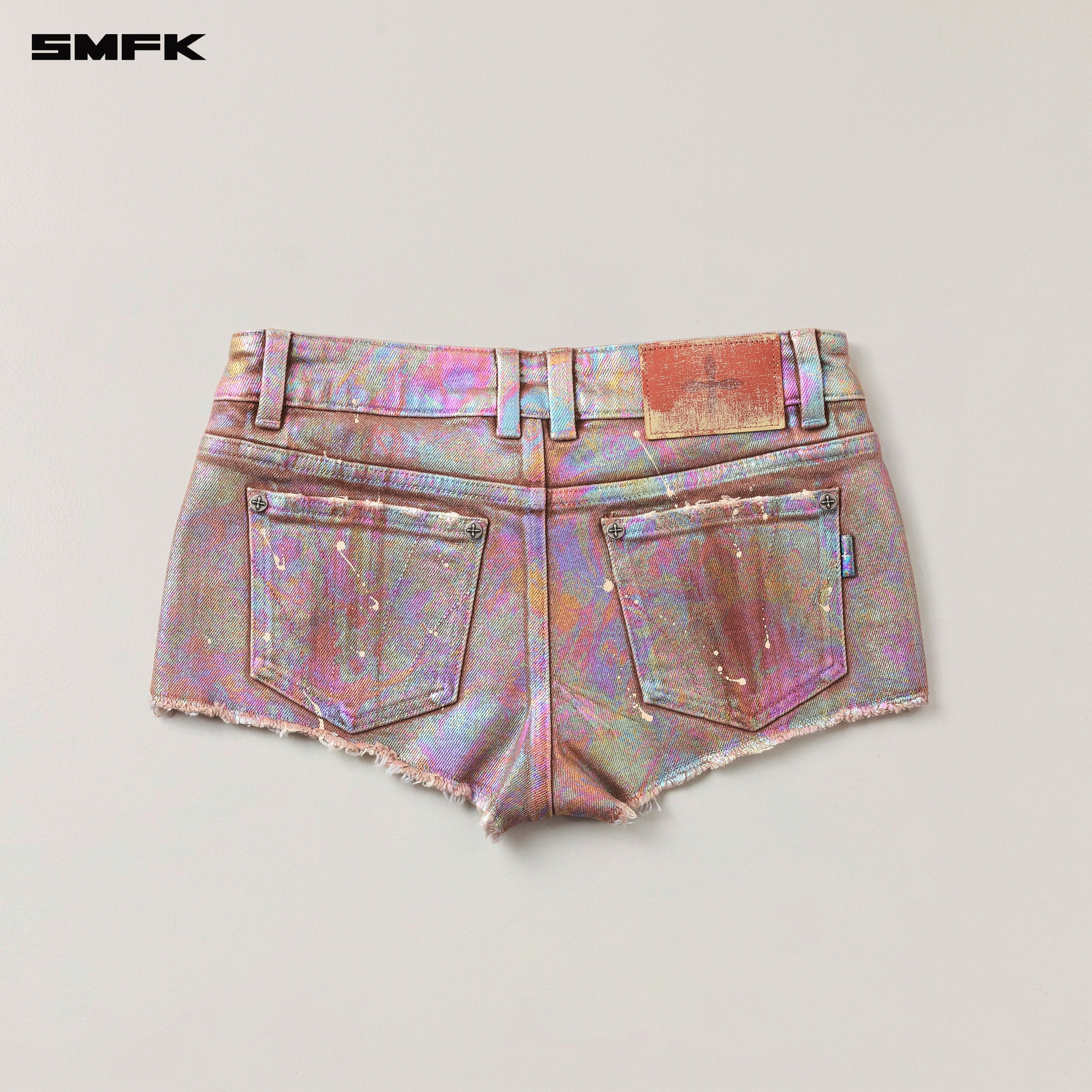 RAGE WILD ORIGIN HANDCRAFT FANTASY DENIM BIKINI SHORTS FANTASY LAND