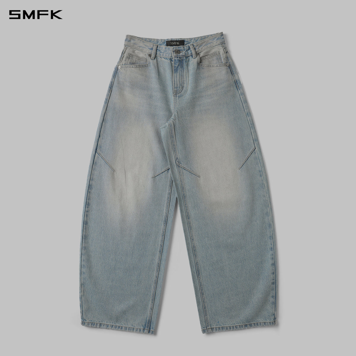 MIRAGE SIREN VINTAGE COCOON DENIM PANTS/STARRY DENIM/W STARRY BLUE