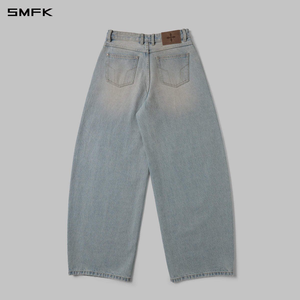 MIRAGE SIREN VINTAGE COCOON DENIM PANTS/STARRY DENIM/W STARRY BLUE