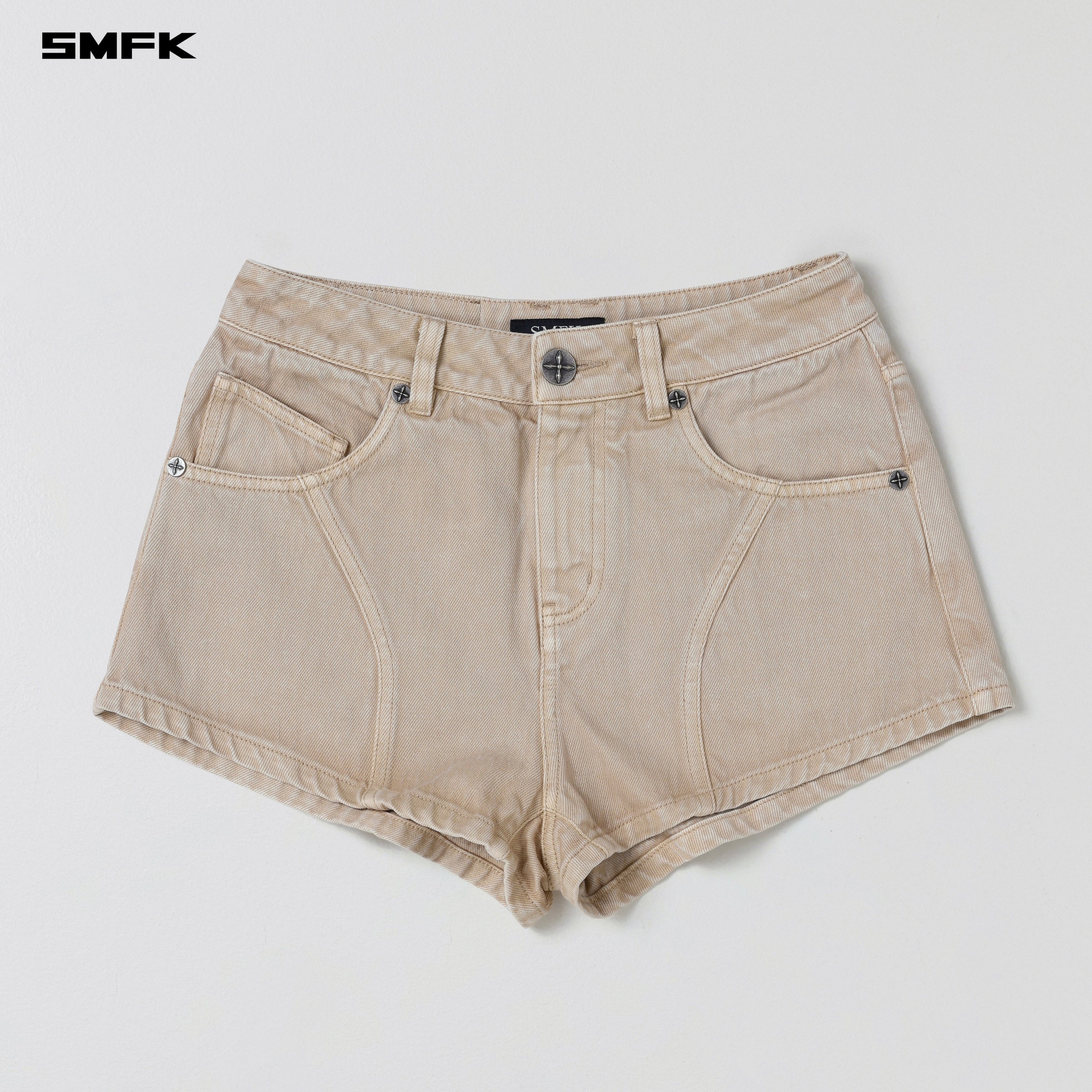 VINTAGE VANISH DENIM SHORTS/GARMENT DYE FRESH SKIN