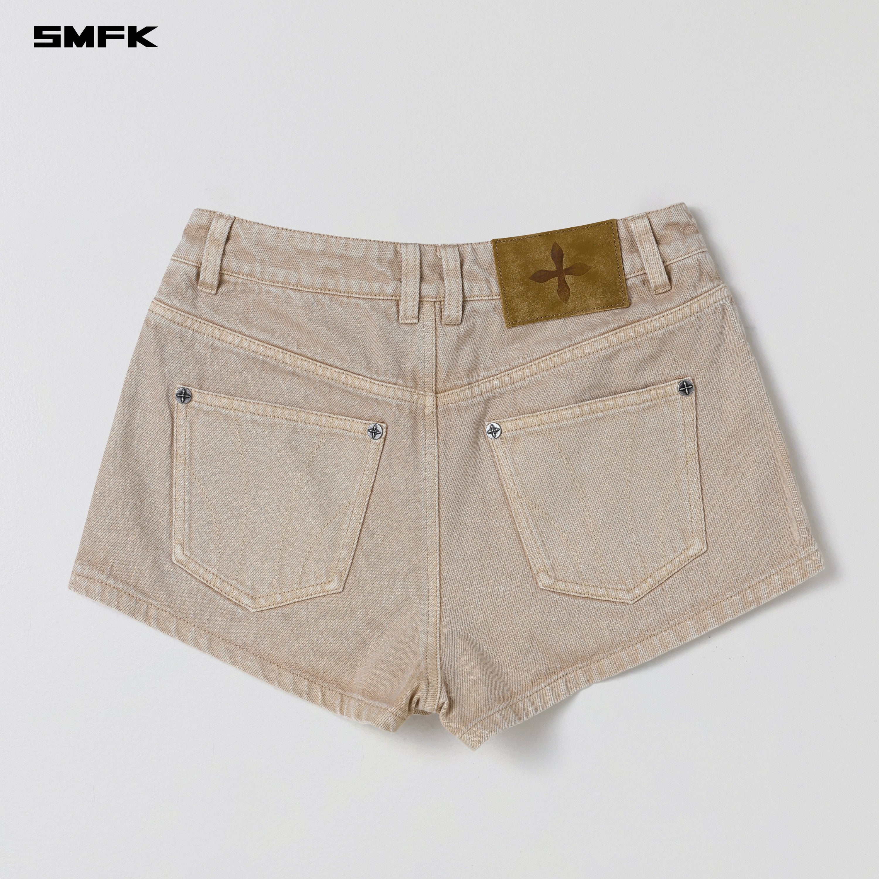 VINTAGE VANISH DENIM SHORTS/GARMENT DYE FRESH SKIN