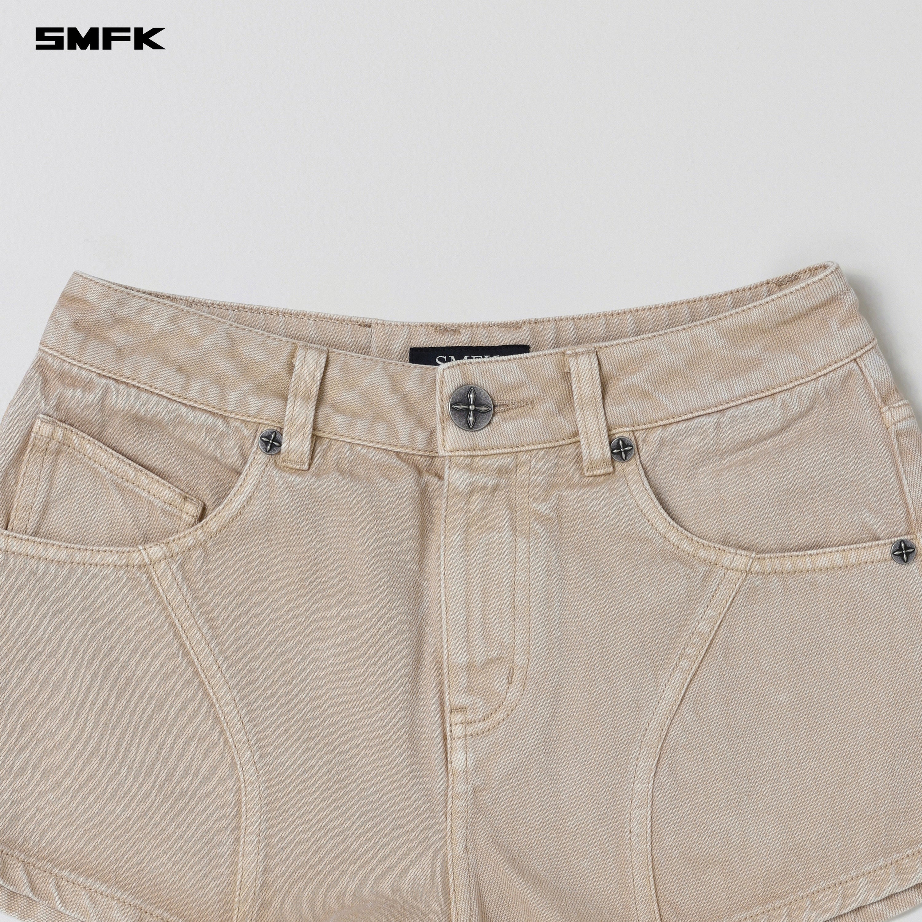 VINTAGE VANISH DENIM SHORTS/GARMENT DYE FRESH SKIN