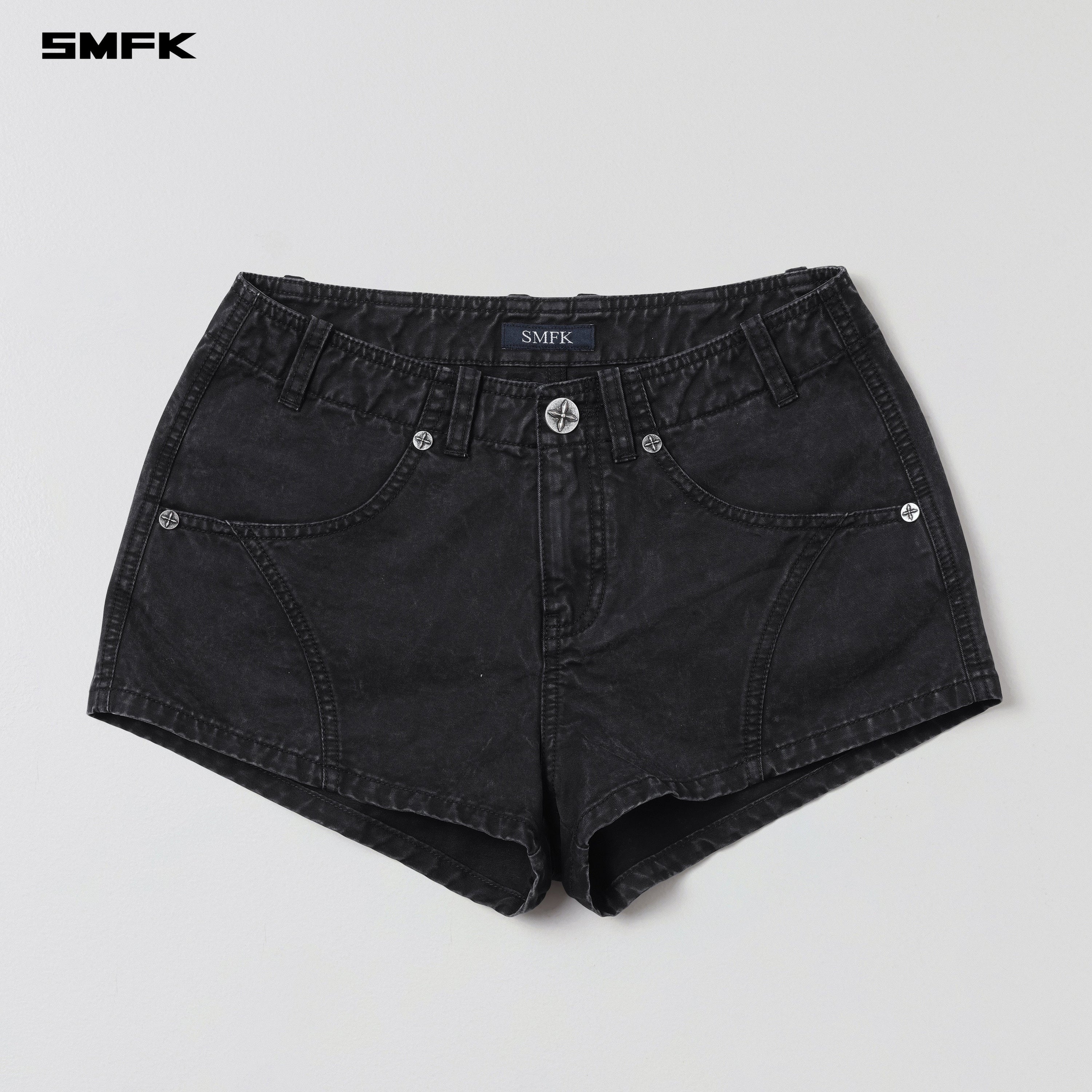 VANISH CARGO SHORTS/GARMENT DYE VANISH BLACK