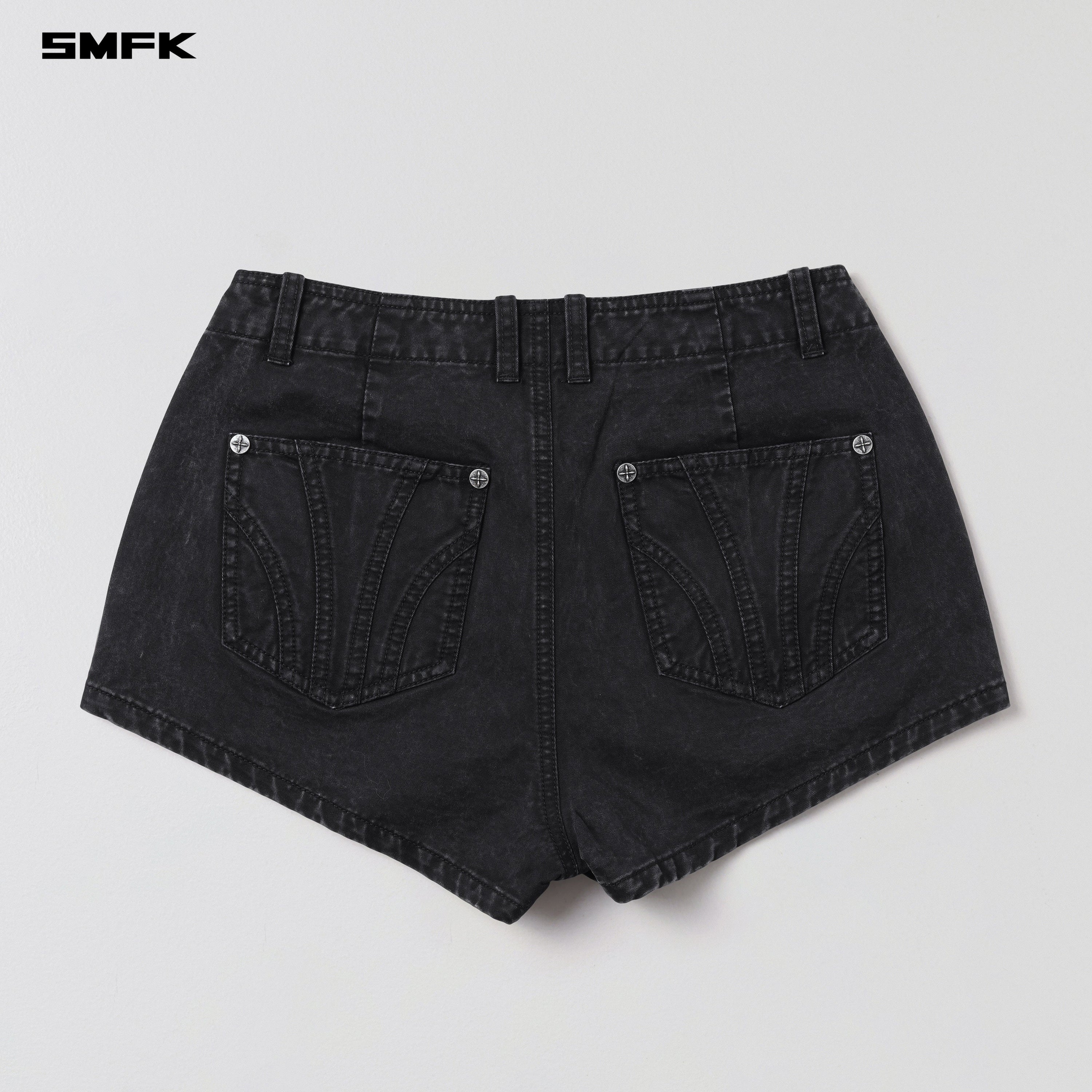 VANISH CARGO SHORTS/GARMENT DYE VANISH BLACK