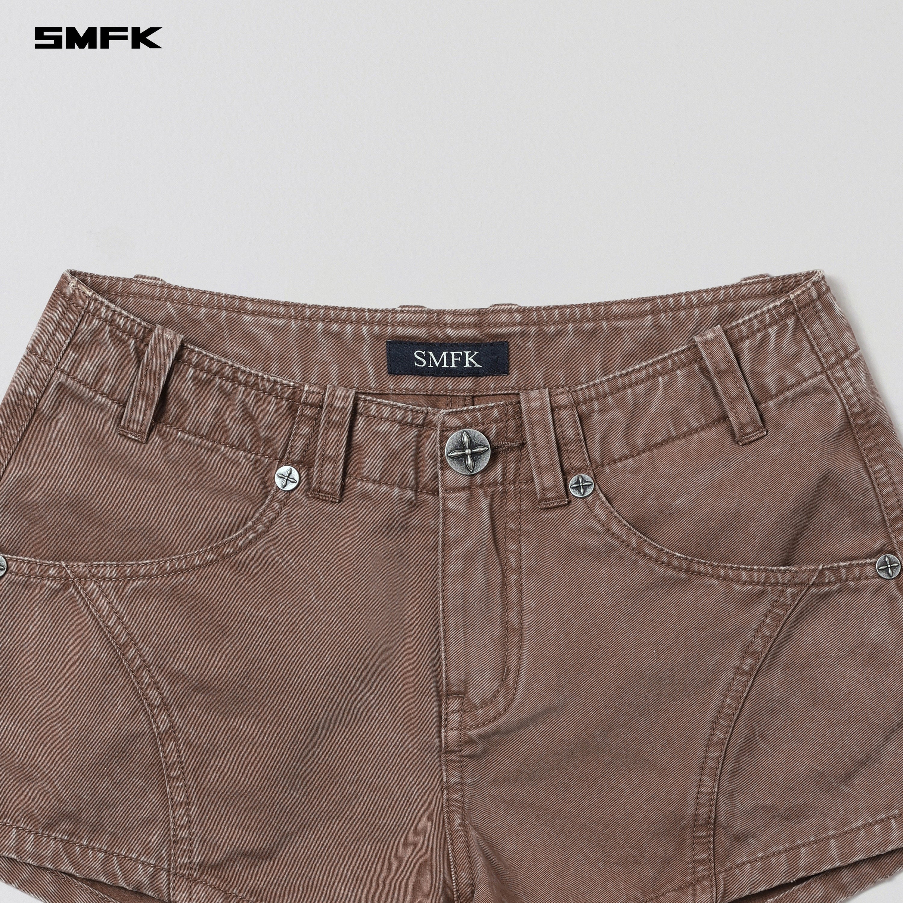 VANISH CARGO SHORTS/GARMENT DYE VANISH BROWN