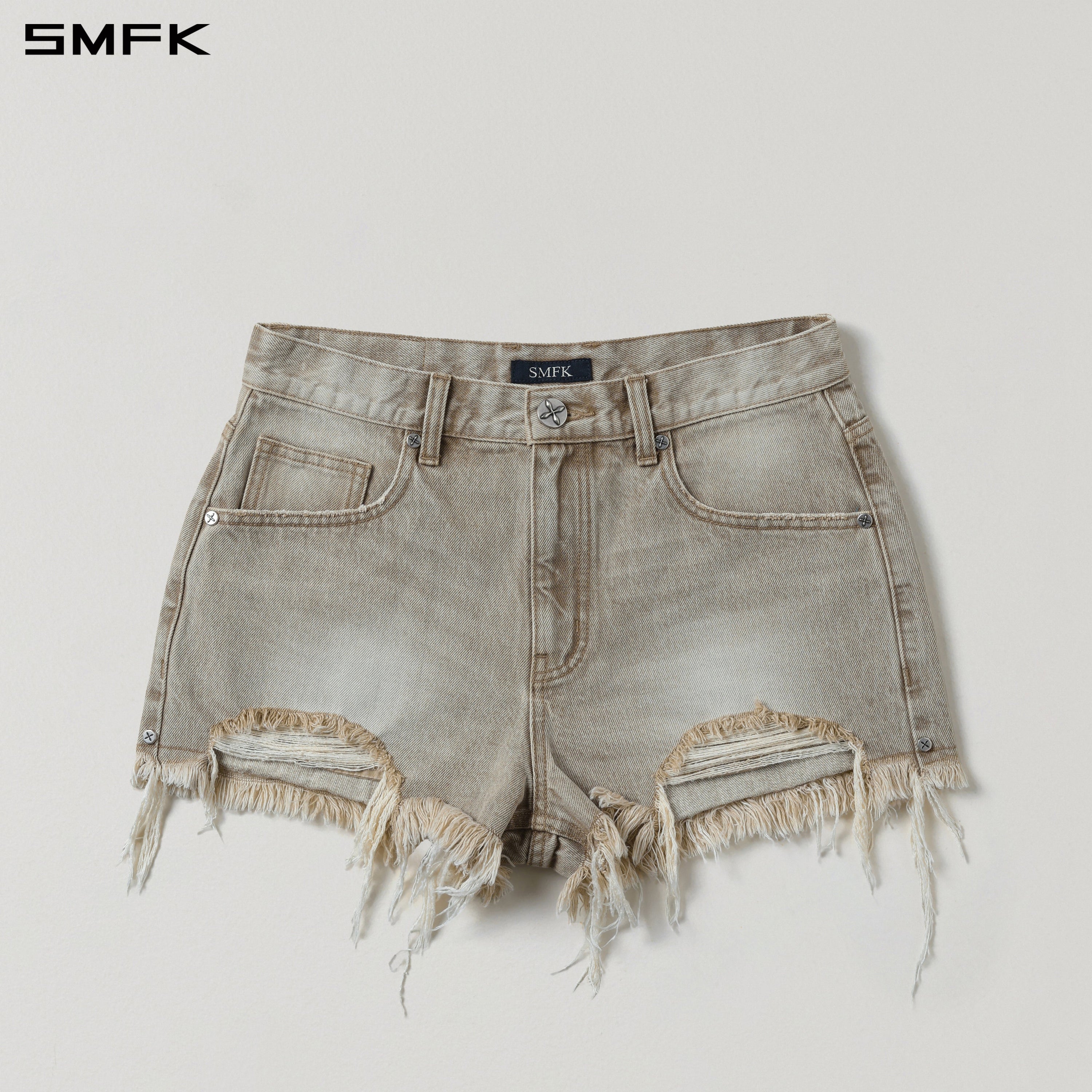 COMPASS MIRAGE MODE DENIM SHORTS/COTTON FRESH SKIN