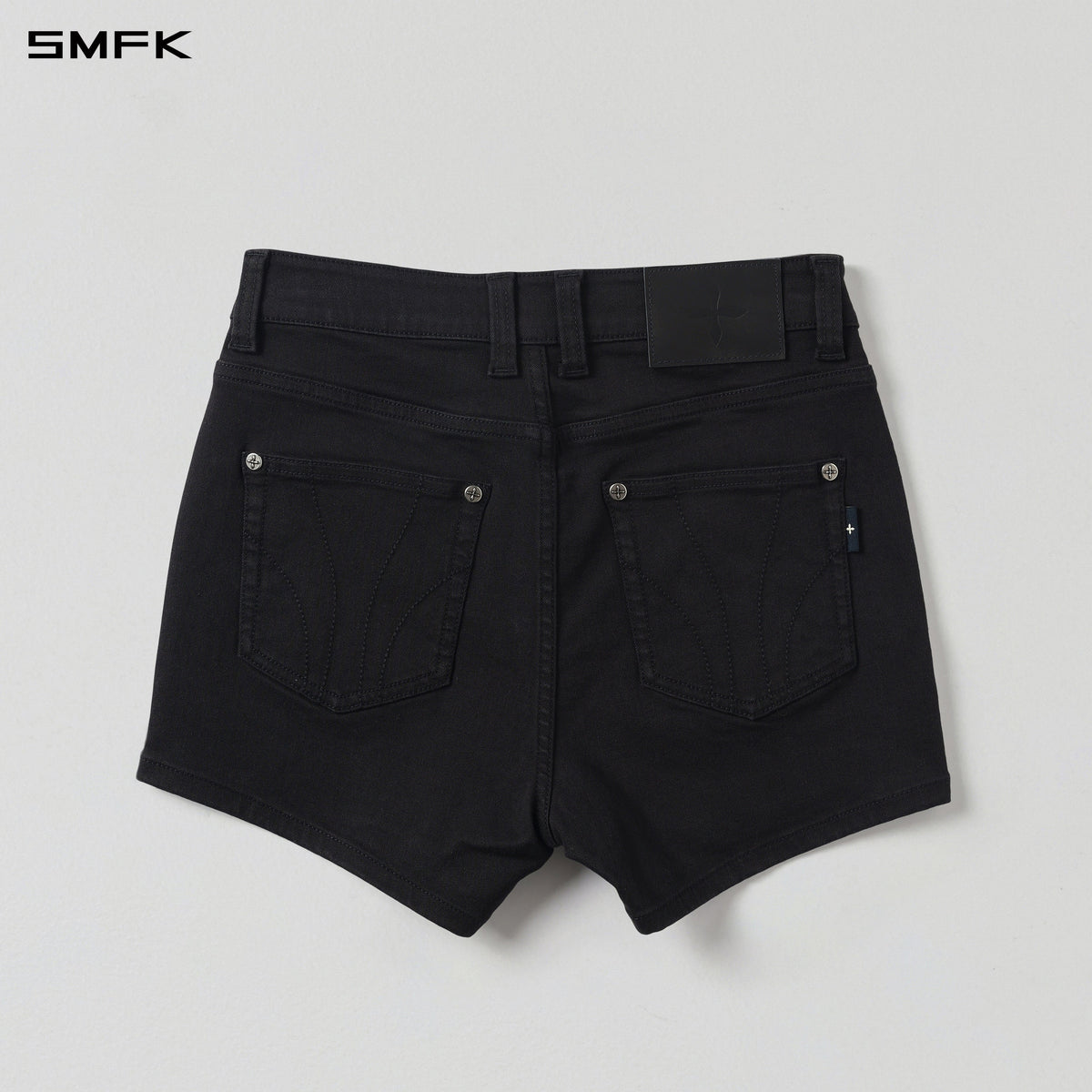 MIRAGE PRISM DENIM SHORTS/E-COTTON WILD BLACK