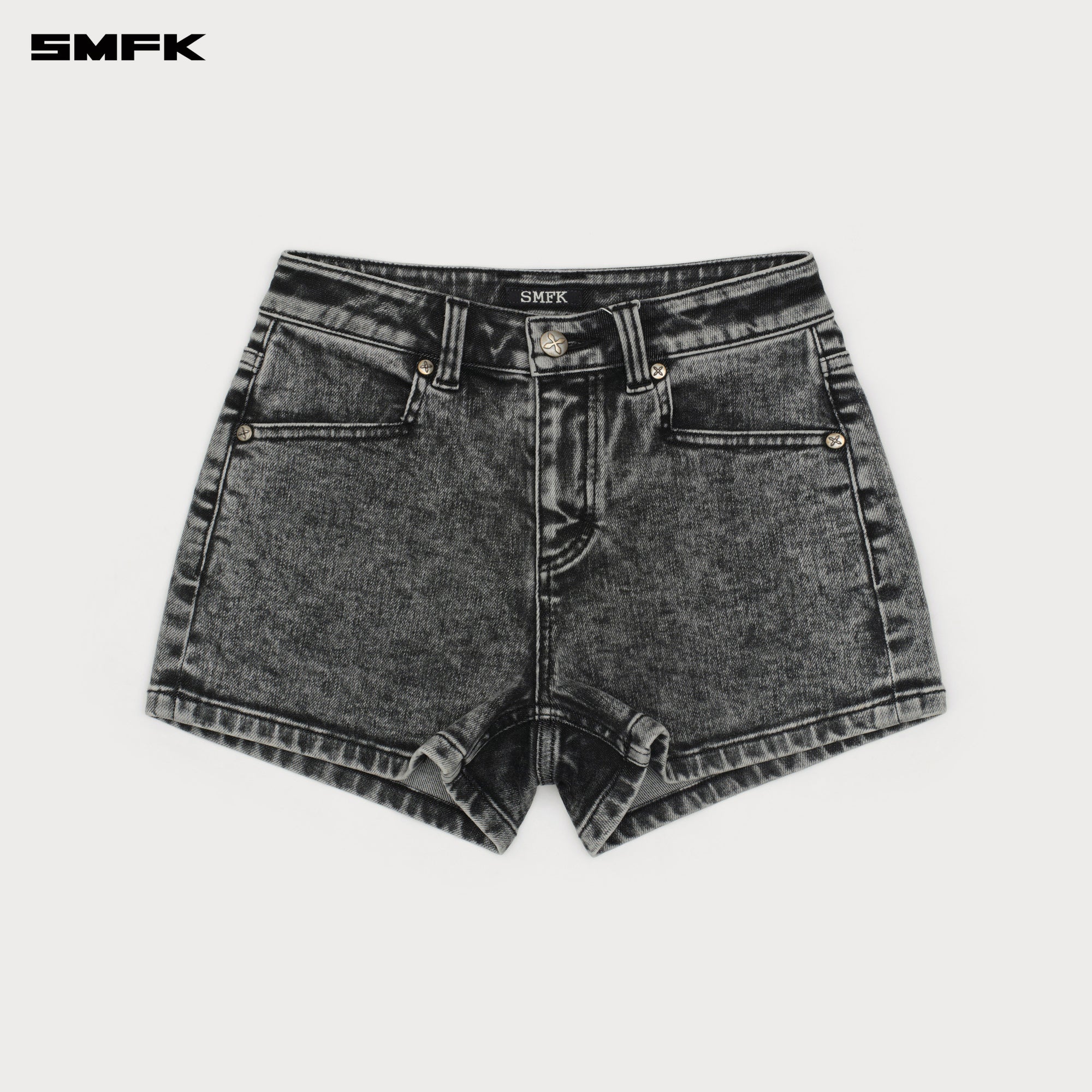 COMPASS DANCER CROSS CLASSIC DENIM SHORTS