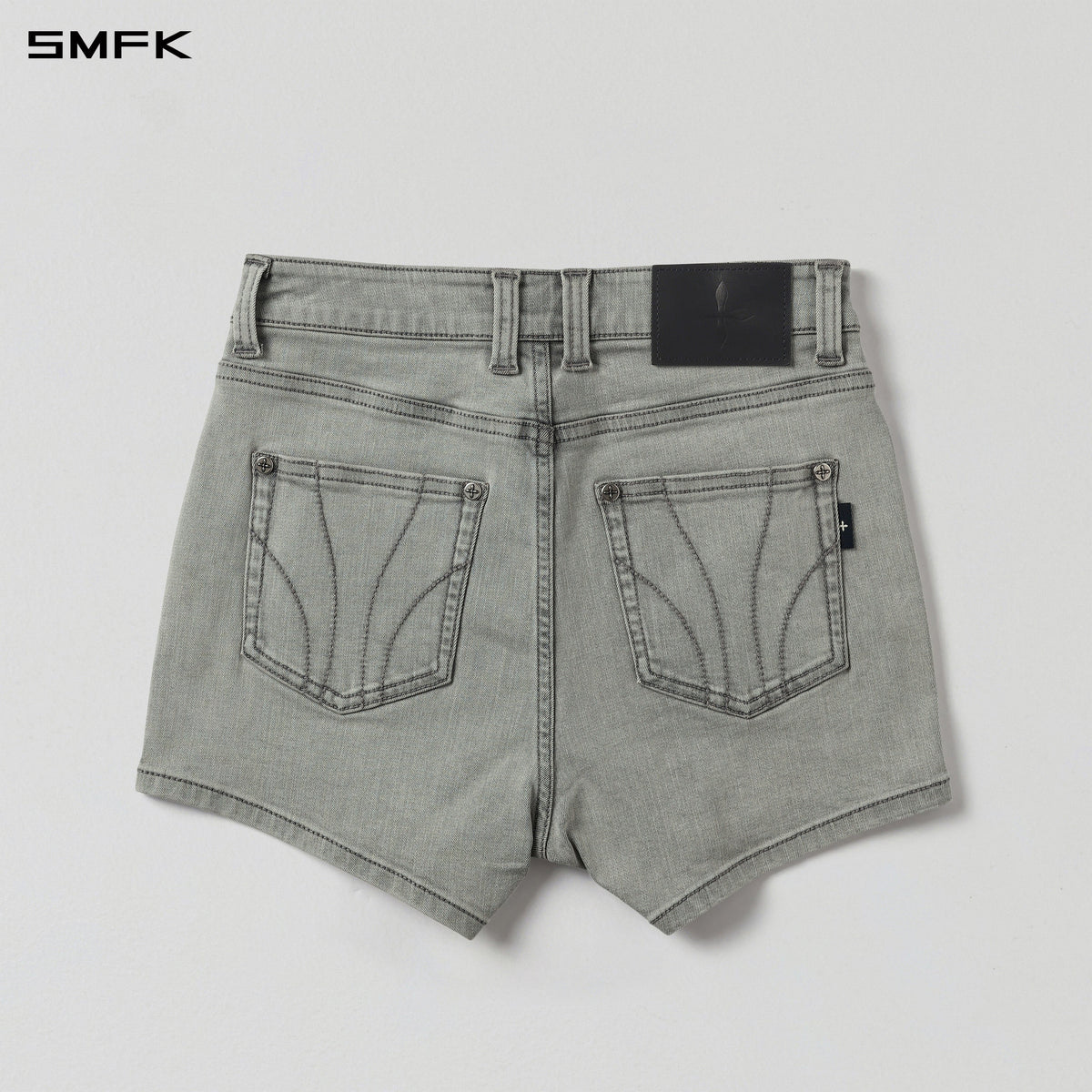 MIRAGE PRISM DENIM SHORTS/E-COTTON GLACIER GREY