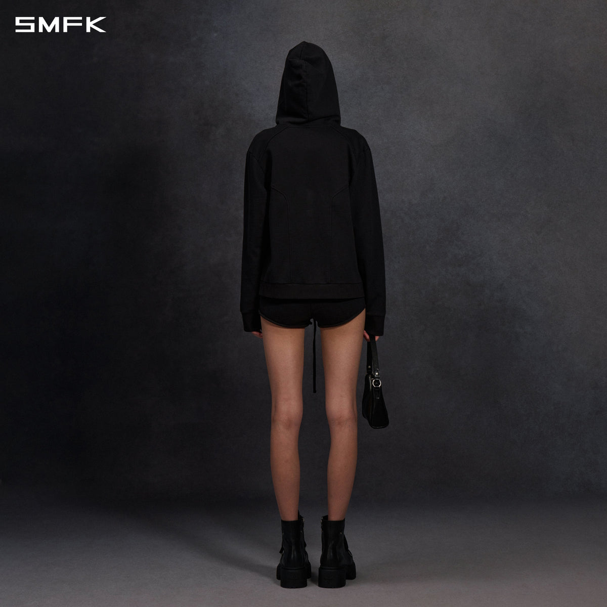 PERMANENT SLIM SUPER SHORTS/COTTON/W WILD BLACK