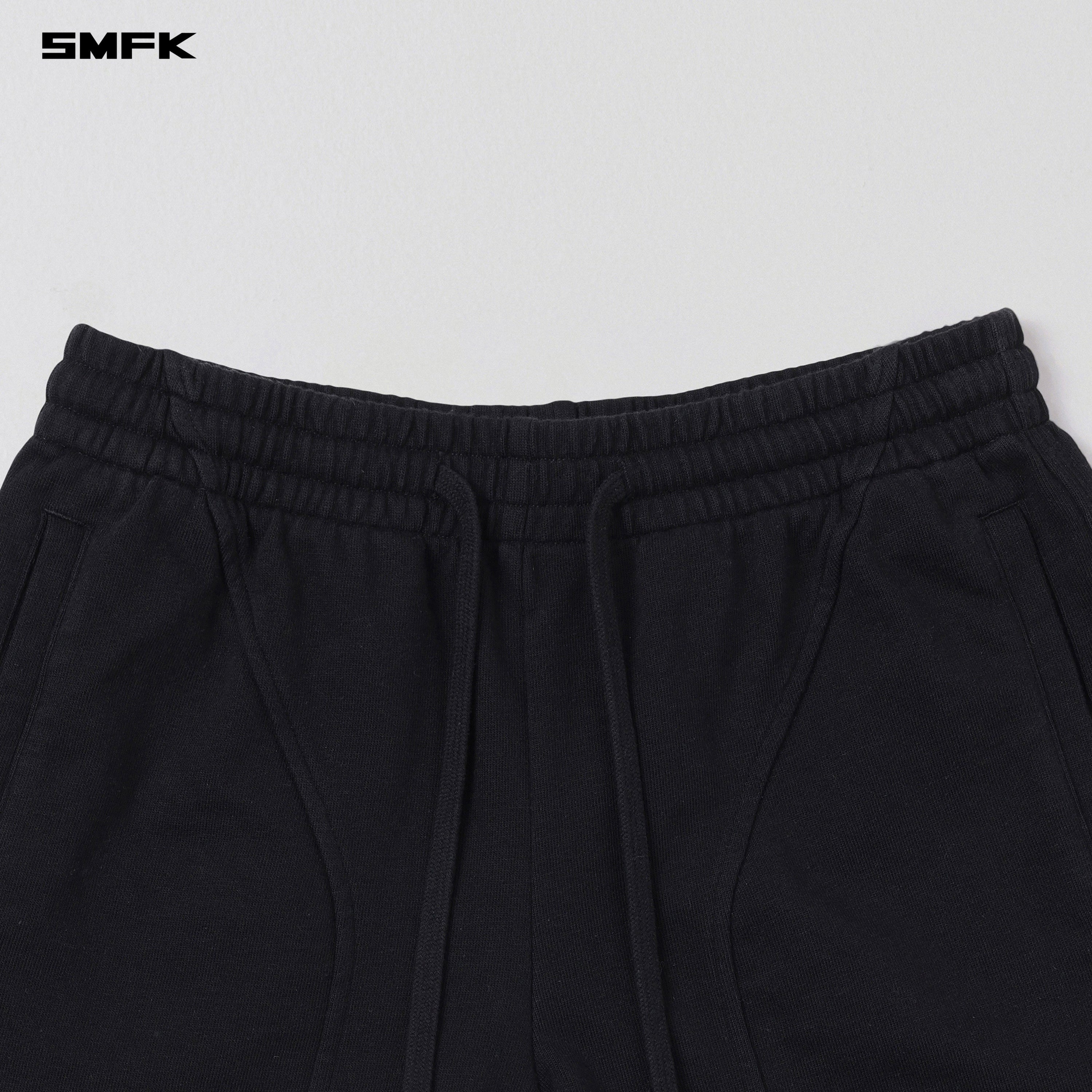 PERMANENT PRISM SHORTS/COTTON WOOL WILD BLACK