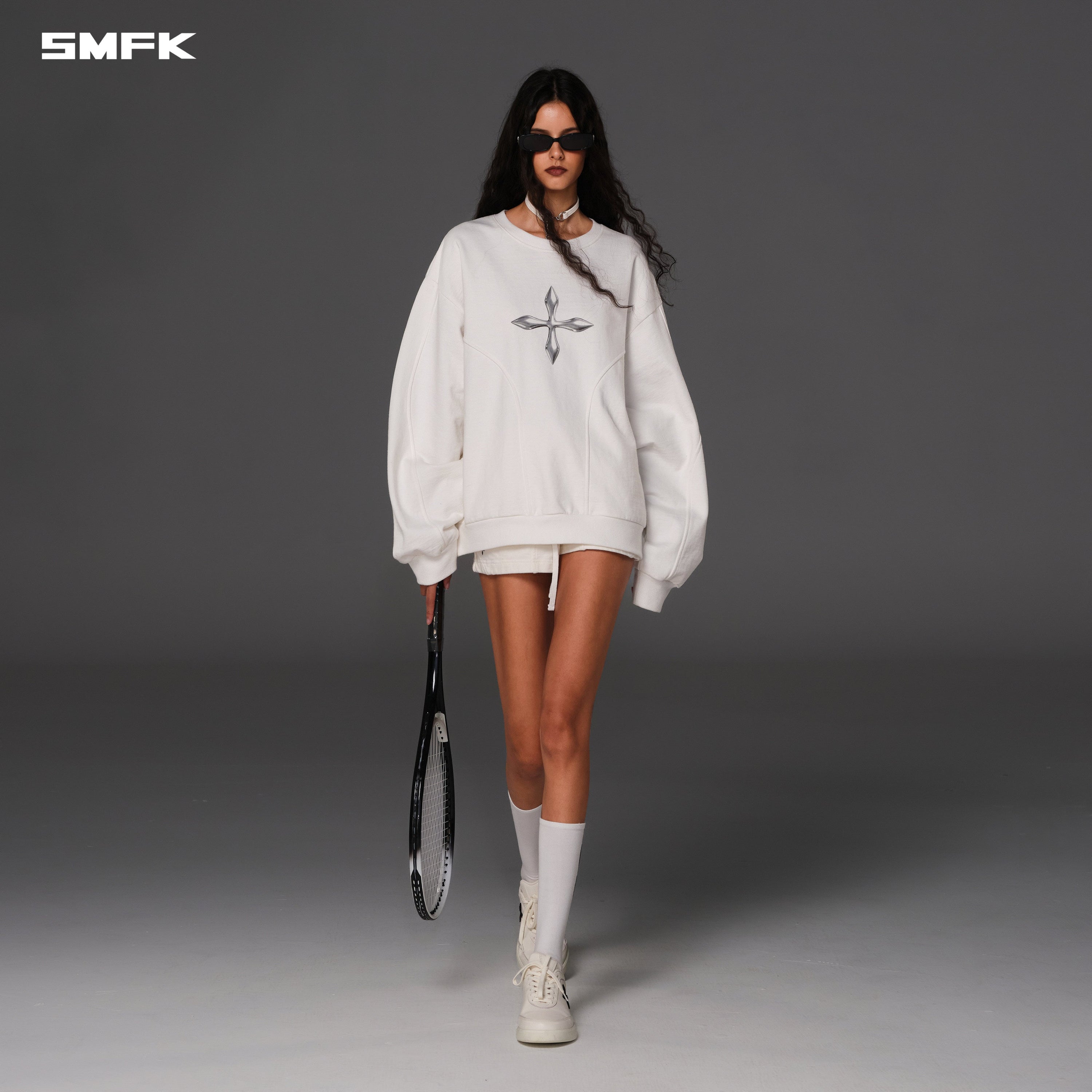 PERMANENT PRISM SHORTS/COTTON WOOL CLOUD WHITE