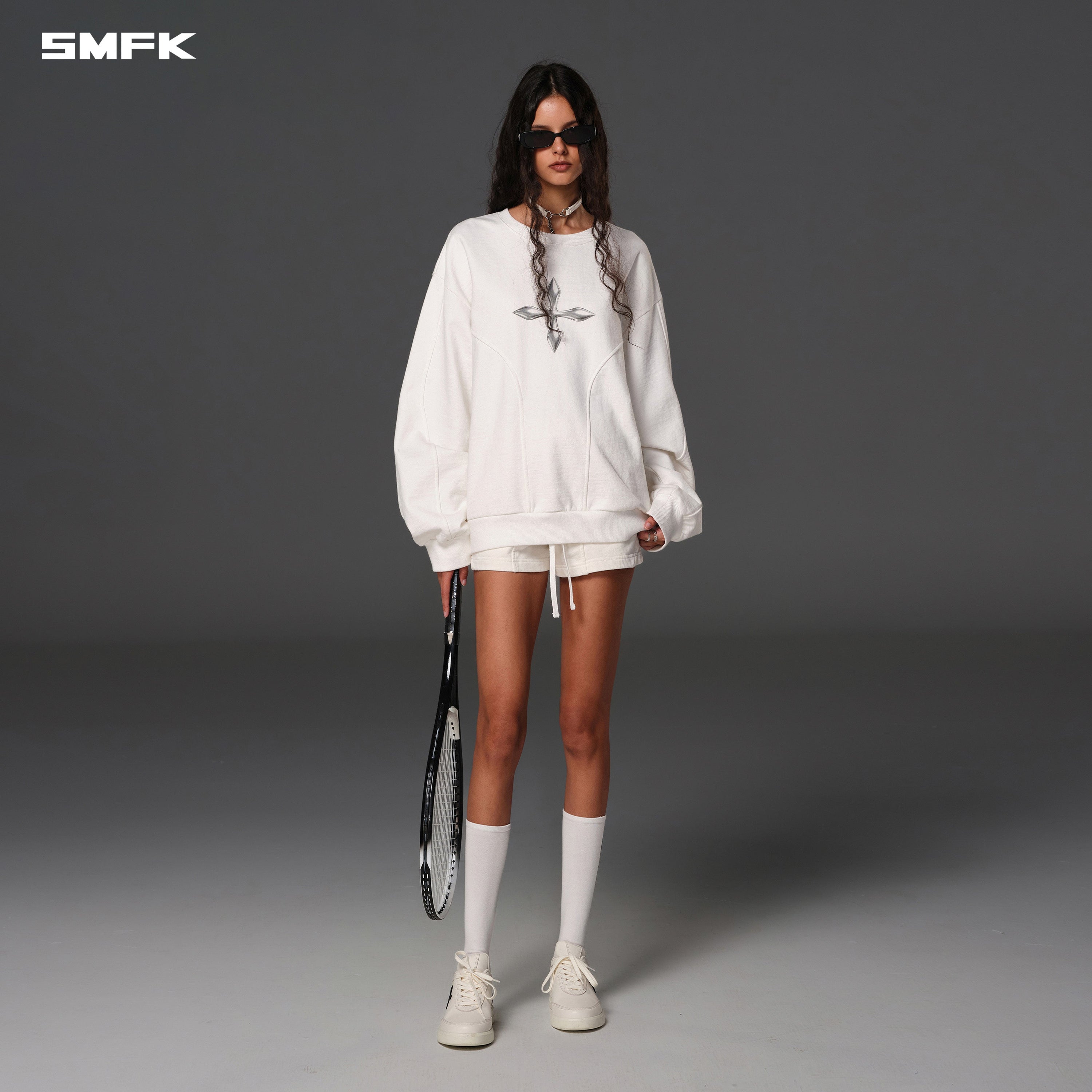 PERMANENT PRISM SHORTS/COTTON WOOL CLOUD WHITE