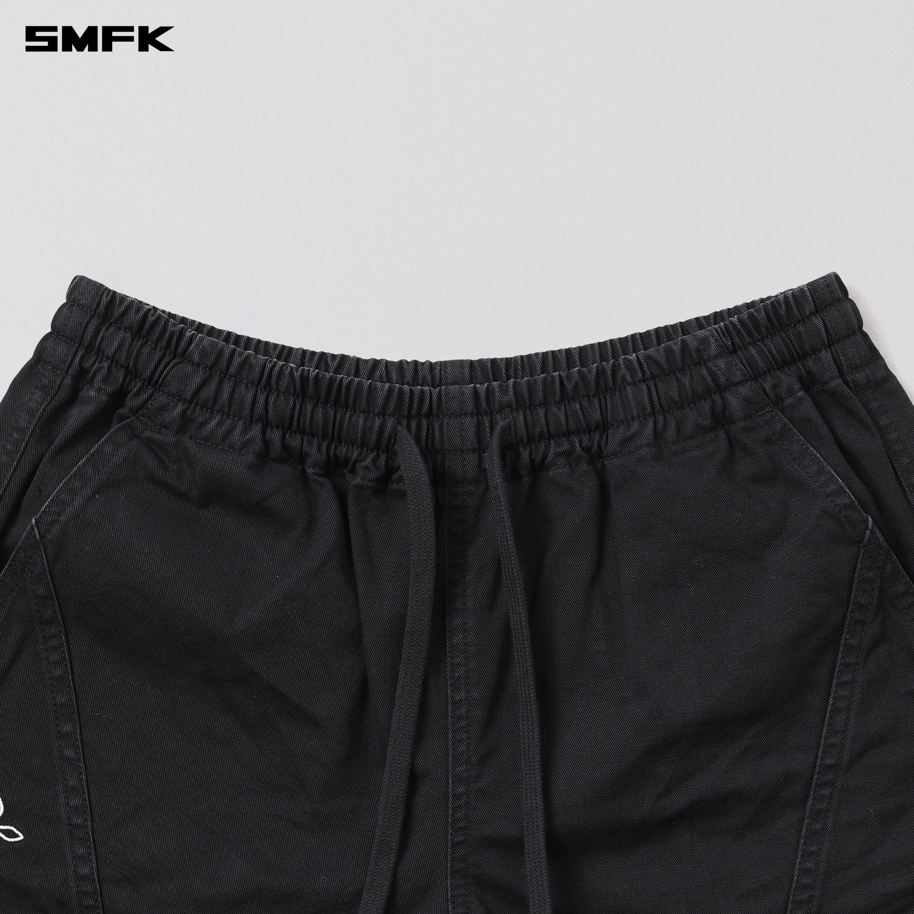 COMPASS MODE RISE-UP  SPORTS SHORTS/COTTON WILD BLACK