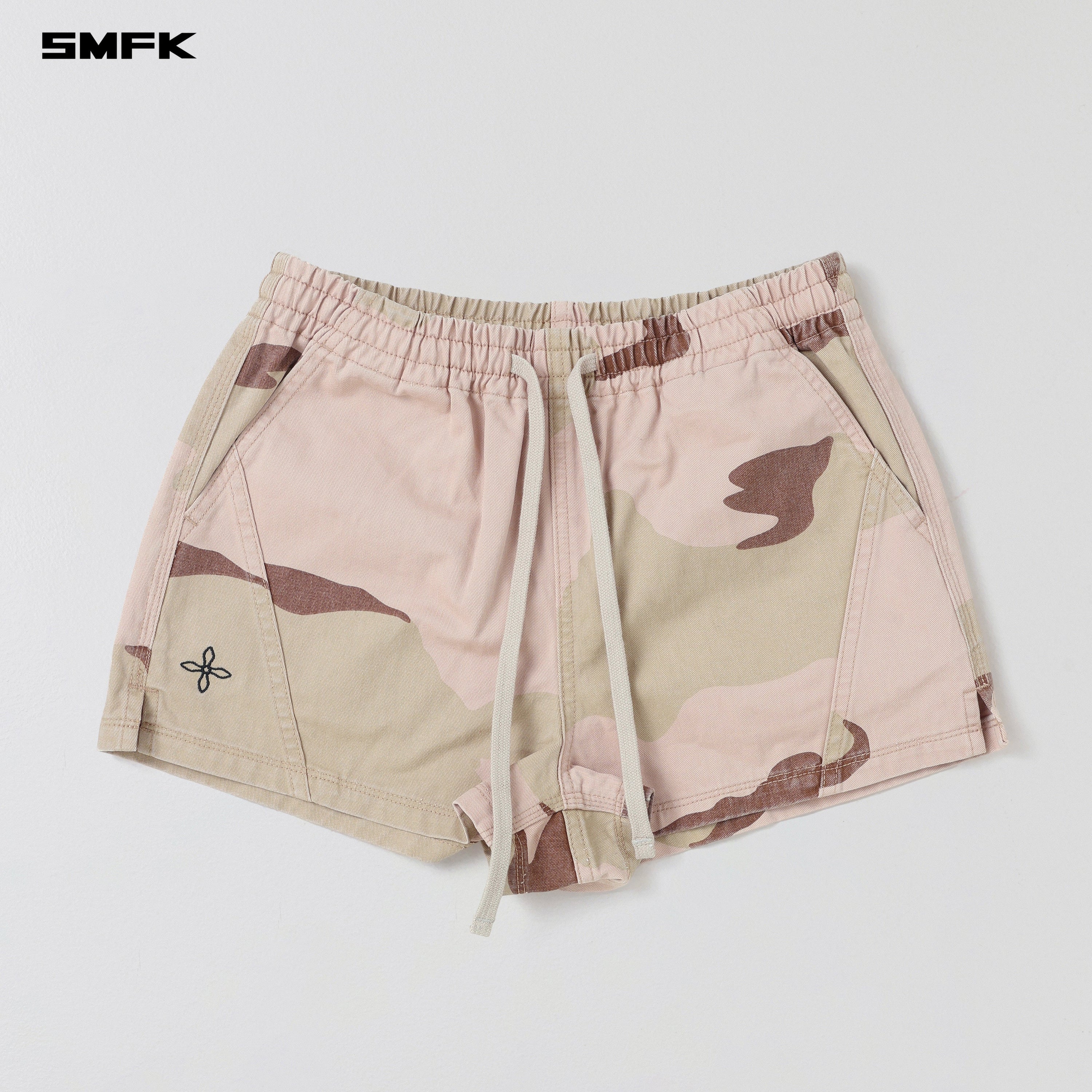 COMPASS MODE RISE-UP SPORTS SHORTS/COTTON DESERT CAMOUFLAGE
