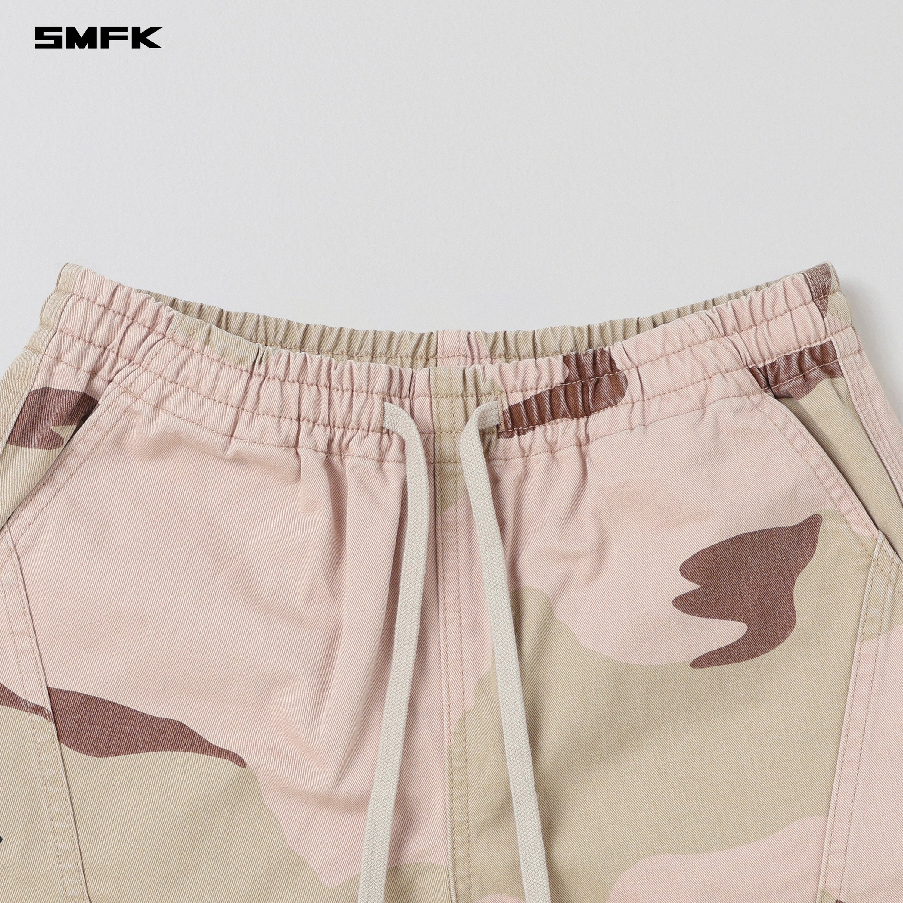 COMPASS MODE RISE-UP SPORTS SHORTS/COTTON DESERT CAMOUFLAGE