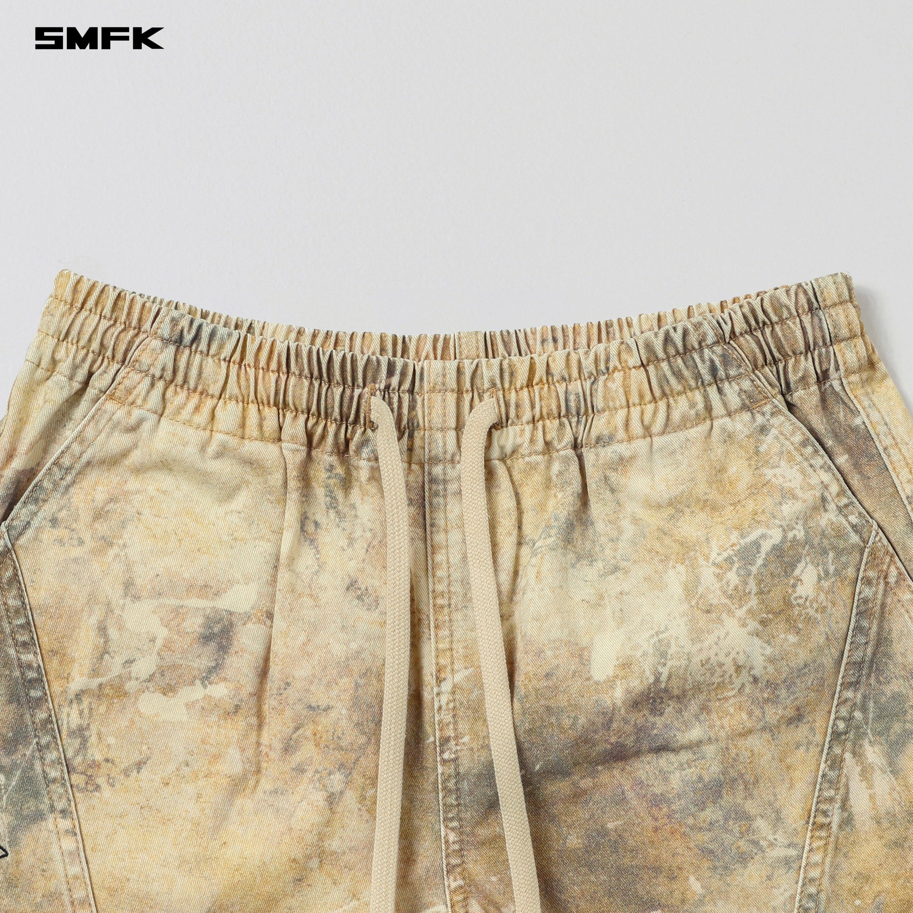 COMPASS MODE RISE-UP SPORTS SHORTS/COTTON WHITE STORM CAMOUFLAGE