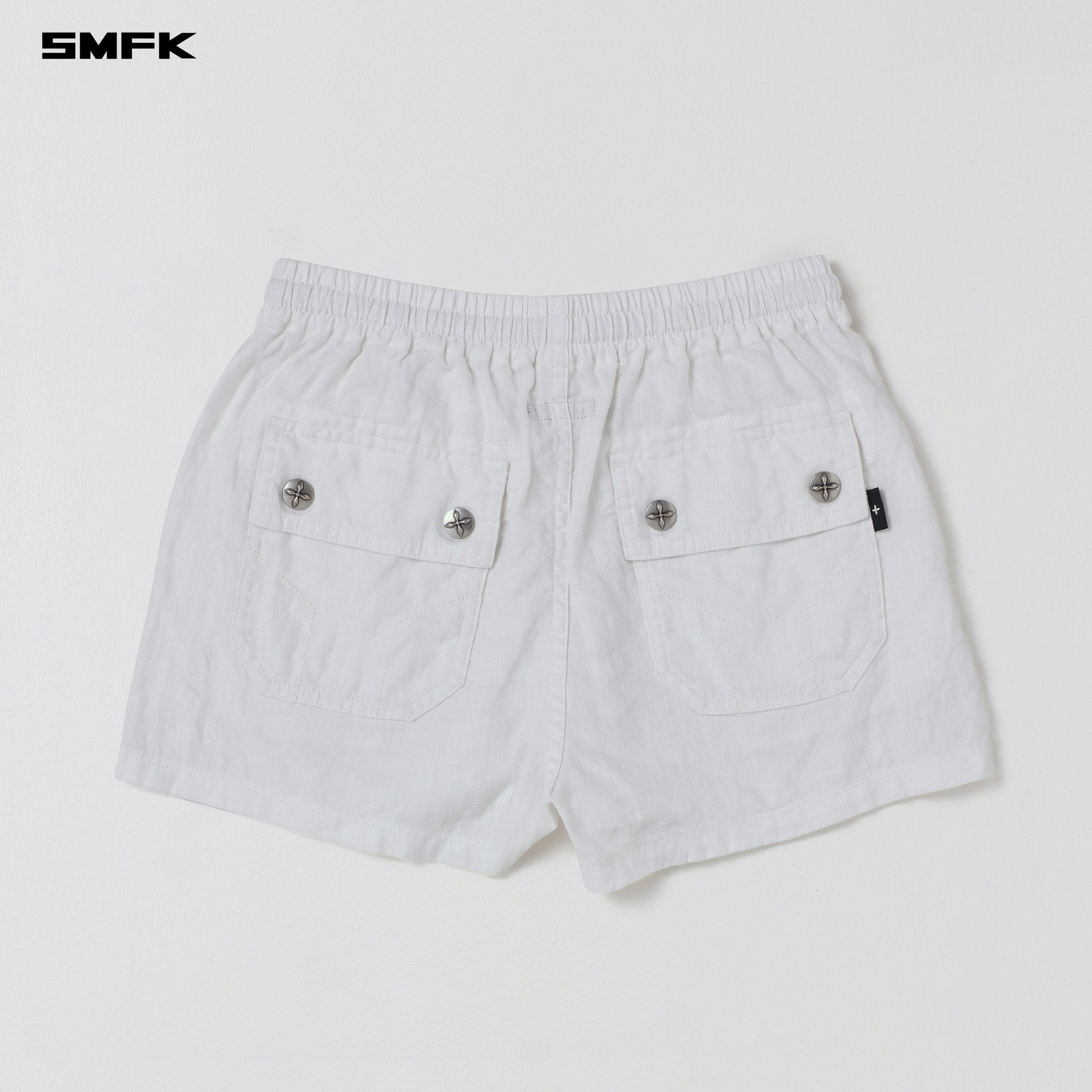 COMPASS ROVE CARGO SHORTS/LINEN CLOUD WHITE