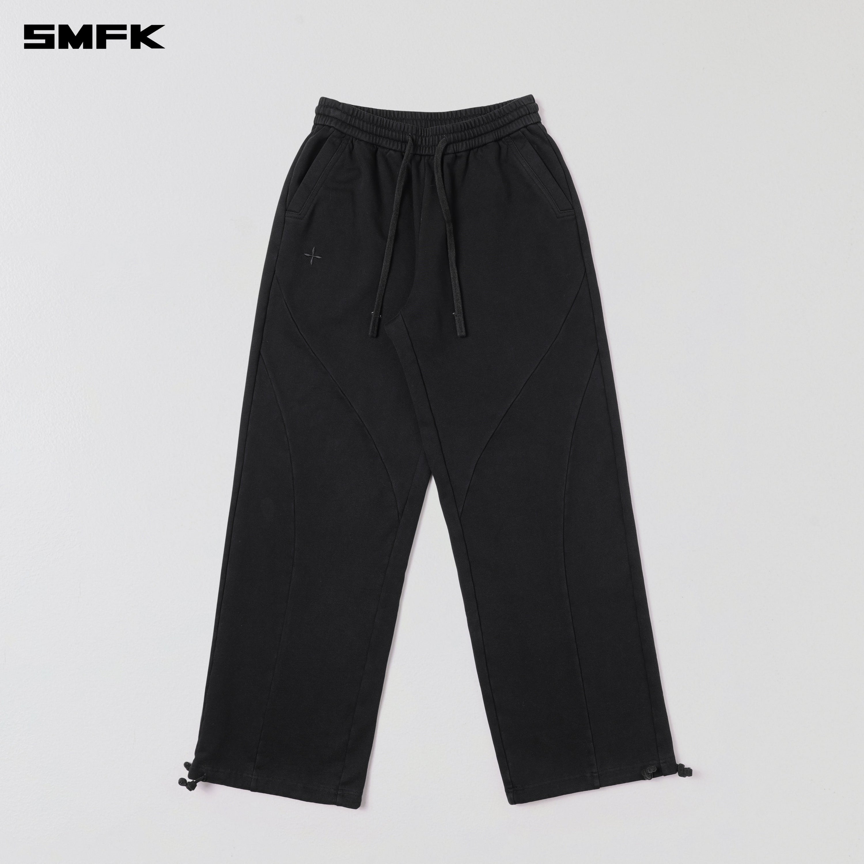 VINTAGE MUSE STRT SPORTS PANTS/COTTON VANISH BLACK