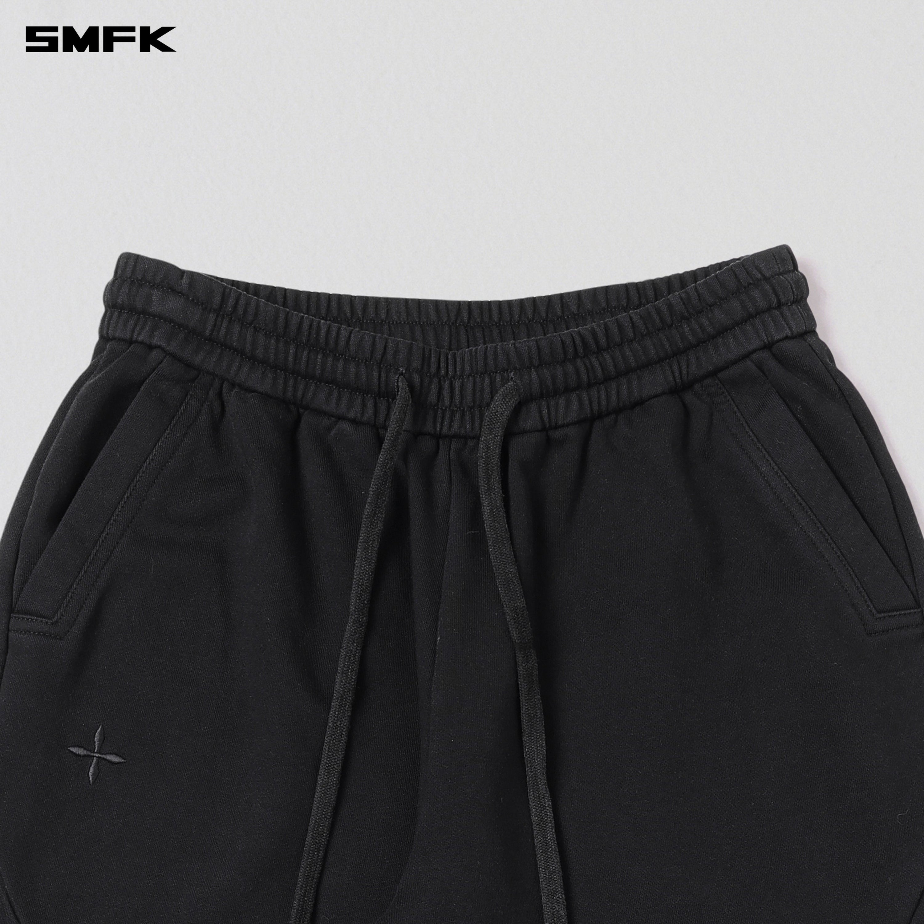 VINTAGE MUSE STRT SPORTS PANTS/COTTON VANISH BLACK