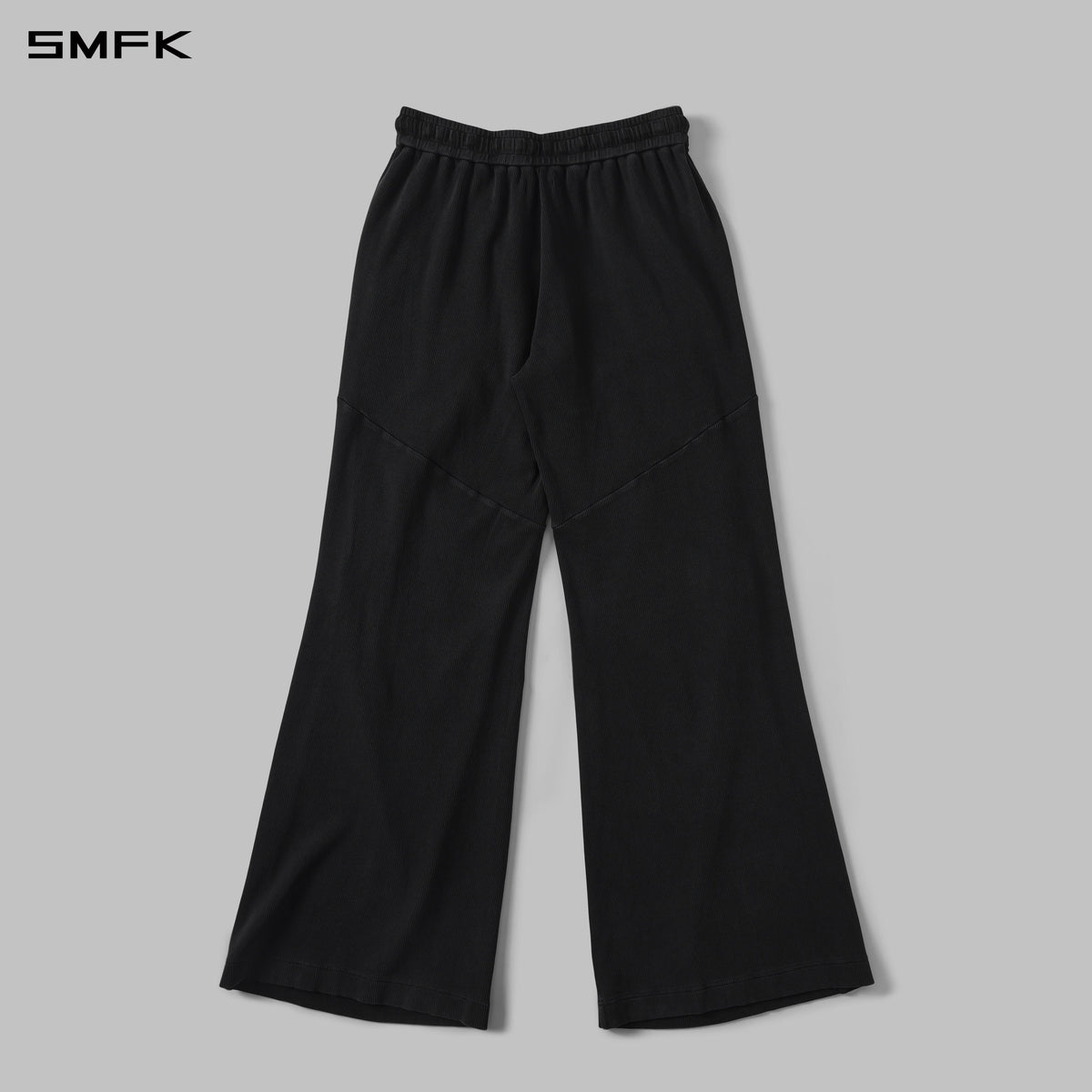 MYTH AEOLUS DECONSTRUCT STRT PANTS/COLD DYE/W COLD DYE BLACK
