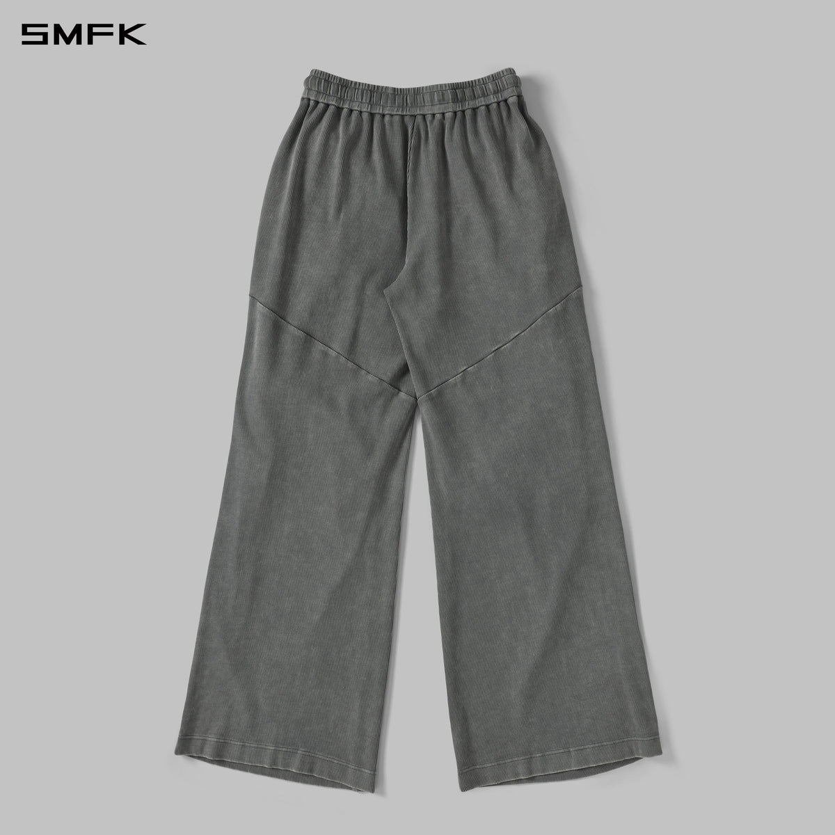 MYTH AEOLUS DECONSTRUCT STRT PANTS/COLD DYE/W COLD DYE GREY