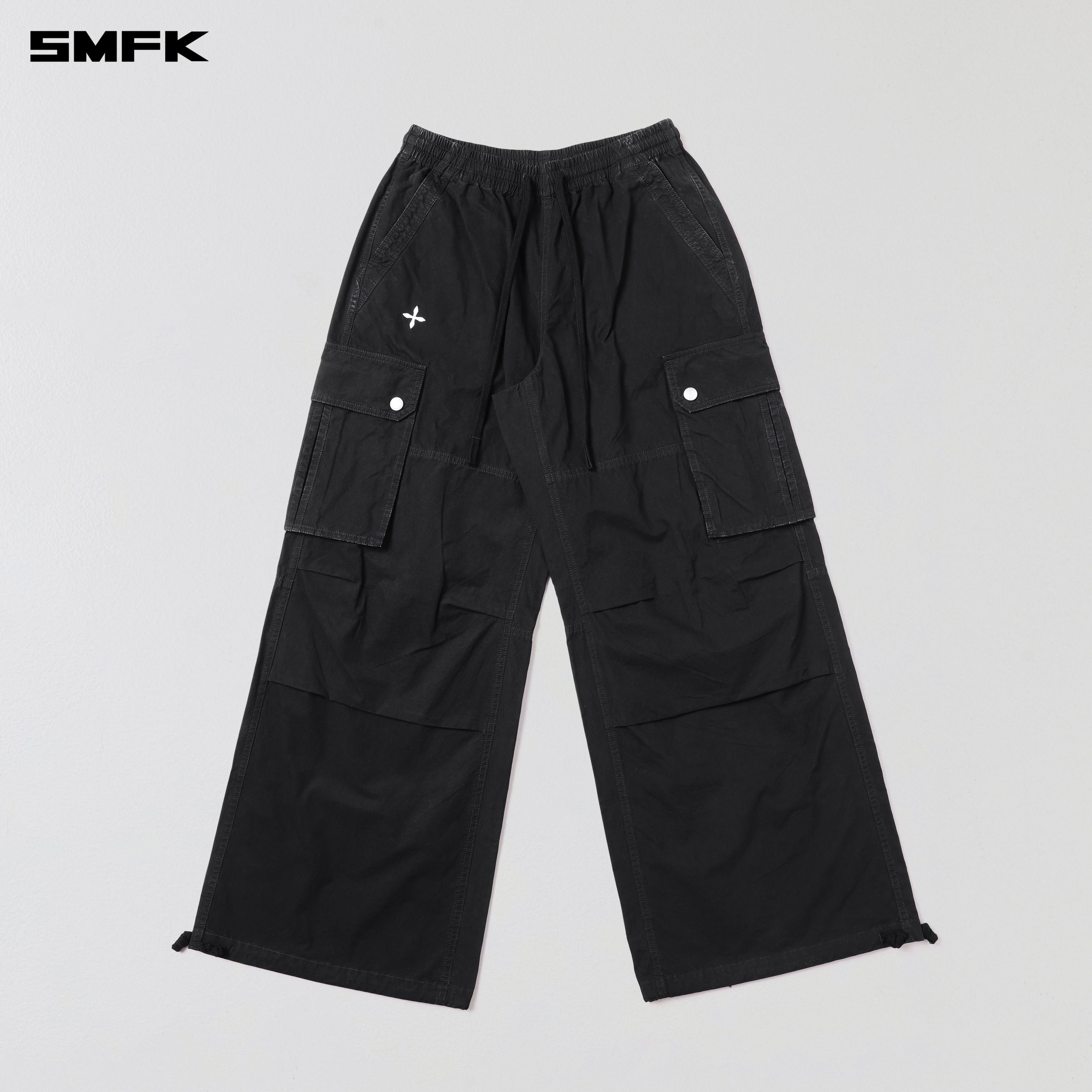 VINTAGE VANISH TRANING PANTS/GARMENT DYE VANISH BLACK