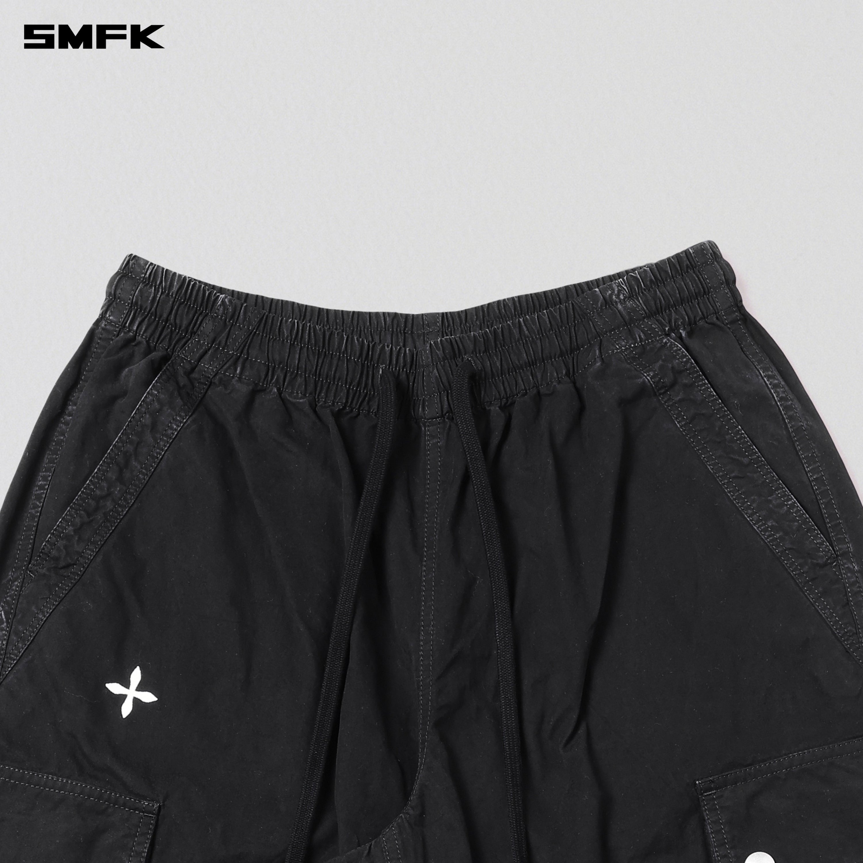 VINTAGE VANISH TRANING PANTS/GARMENT DYE VANISH BLACK