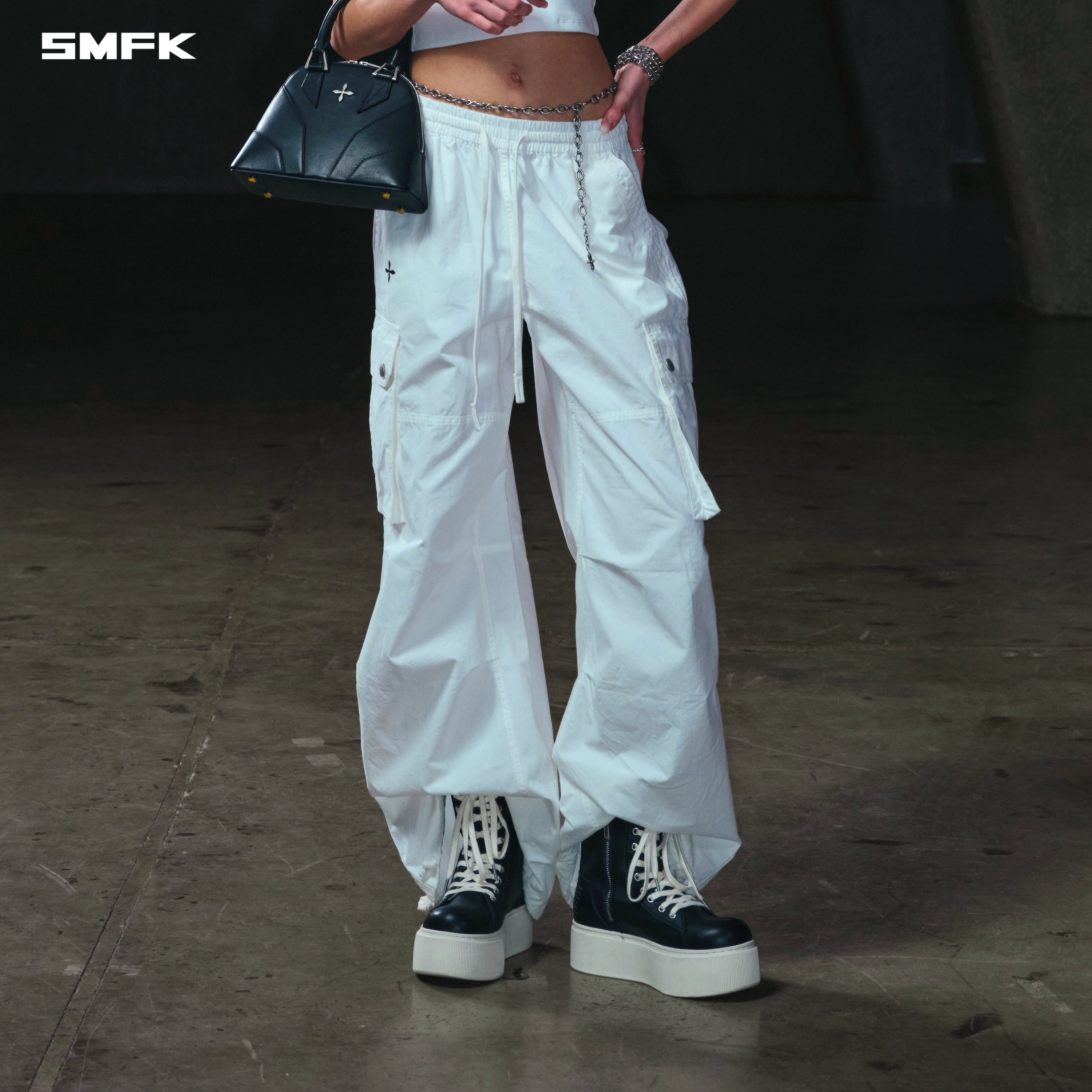 VINTAGE VANISH TRANING PANTS/GARMENT DYE CLOUD WHITE