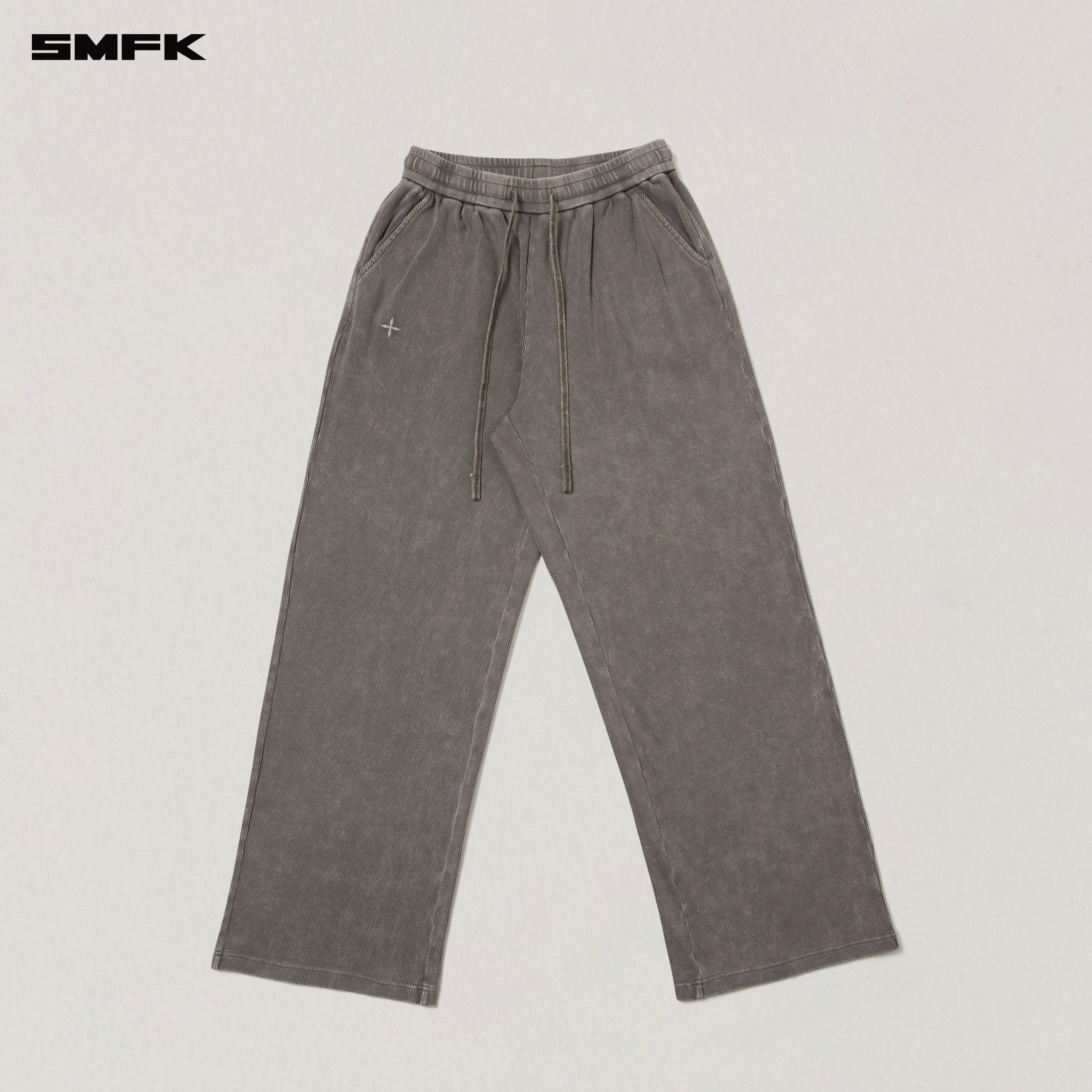 VINTAGE - SAVAGE STRAIGHT SPORTS PANTS/FADE DYE WILD BROWN