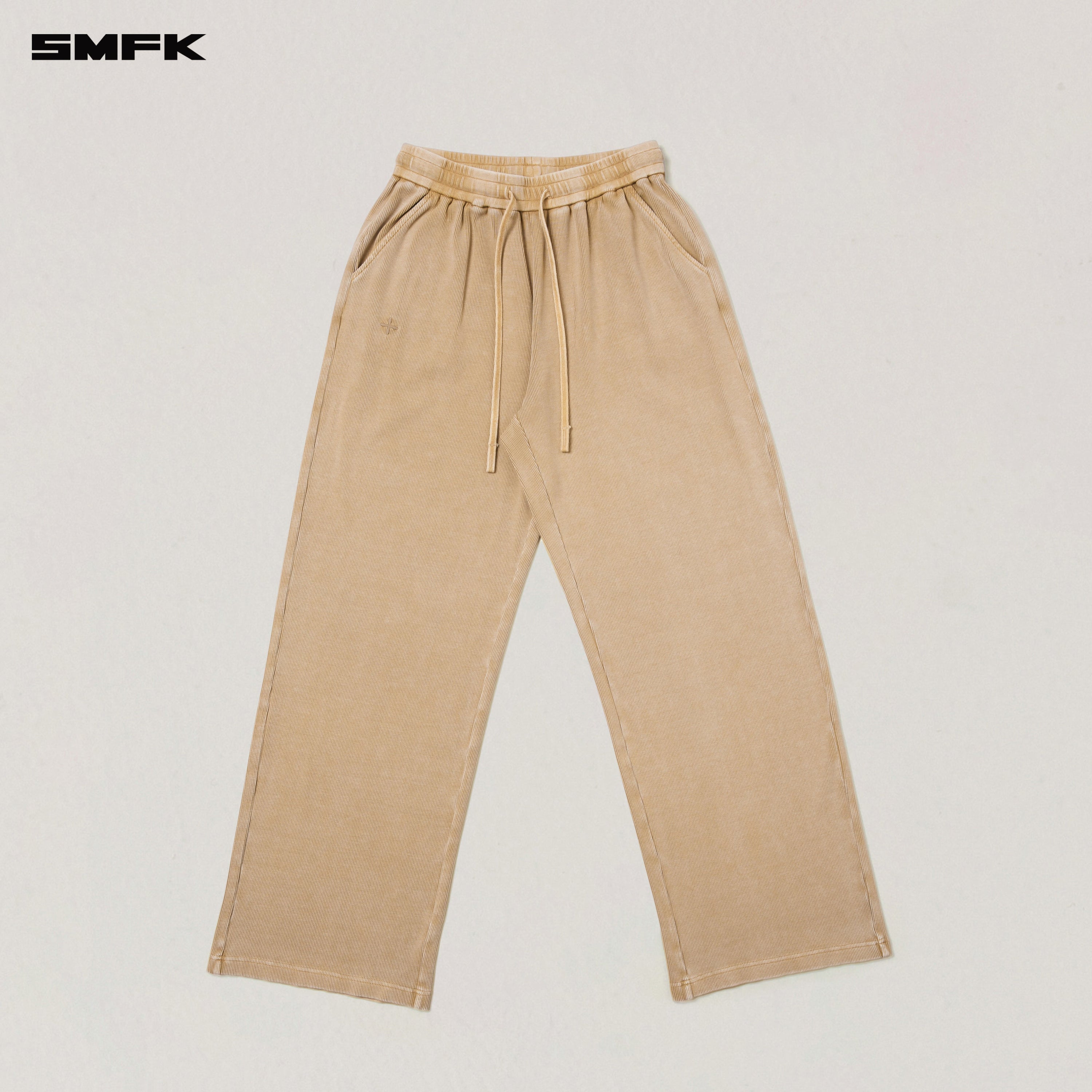 VINTAGE - SAVAGE STRAIGHT SPORTS PANTS/FADE DYE FADING DESERT