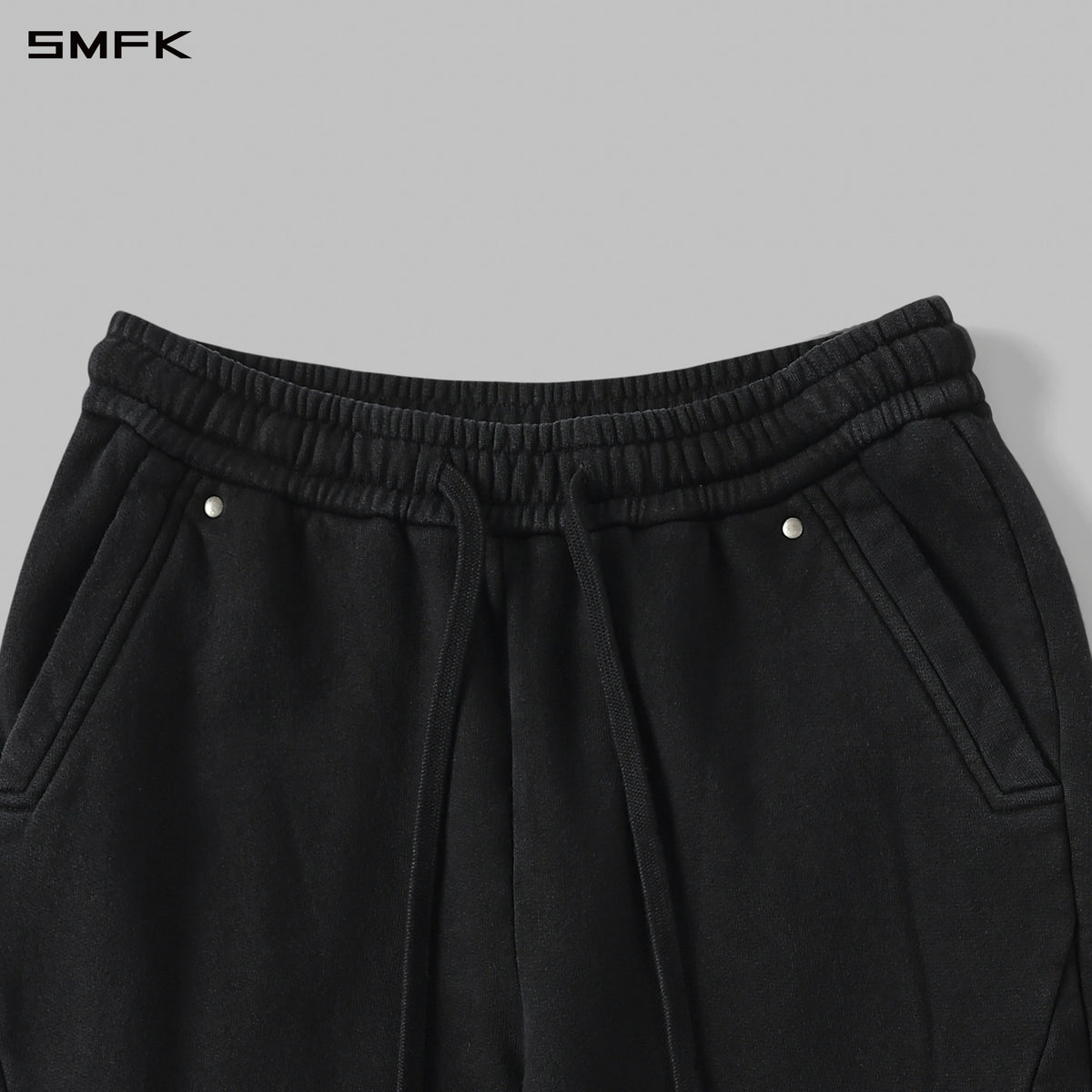 MYTH AEOLUS MUTATION FLARE PANTS/COLD DYE/W COLD DYE BLACK