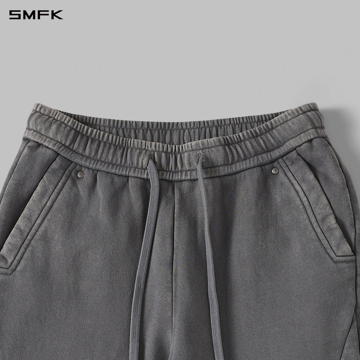 MYTH AEOLUS MUTATION FLARE PANTS/COLD DYE/W COLD DYE GREY