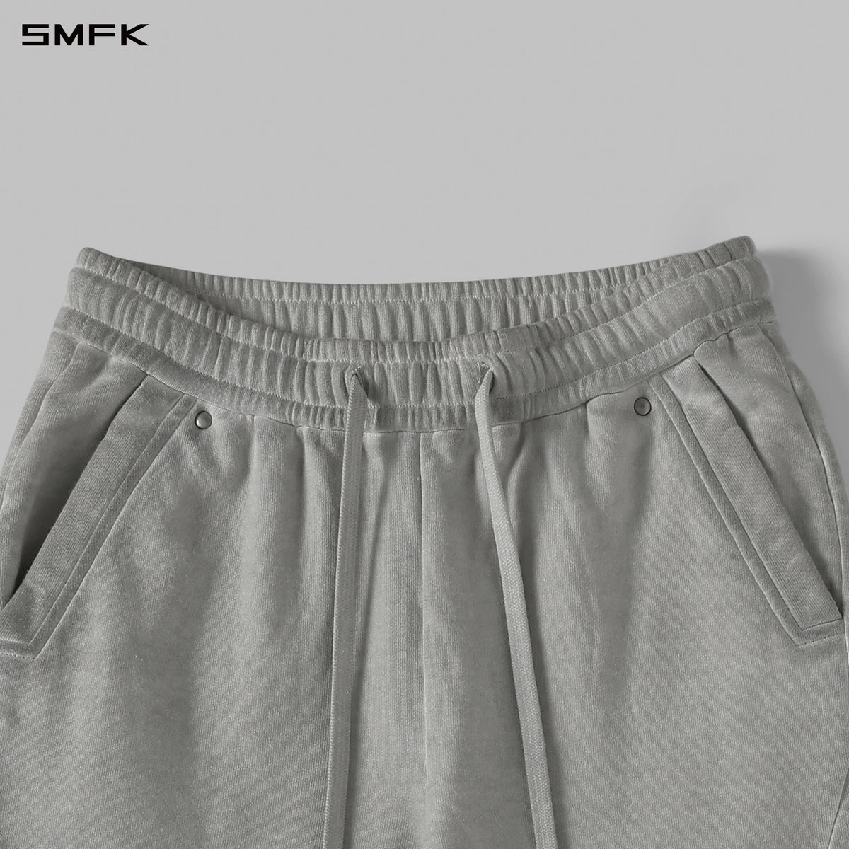 MYTH AEOLUS MUTATION FLARE PANTS/COLD DYE/W CLOUD GREY