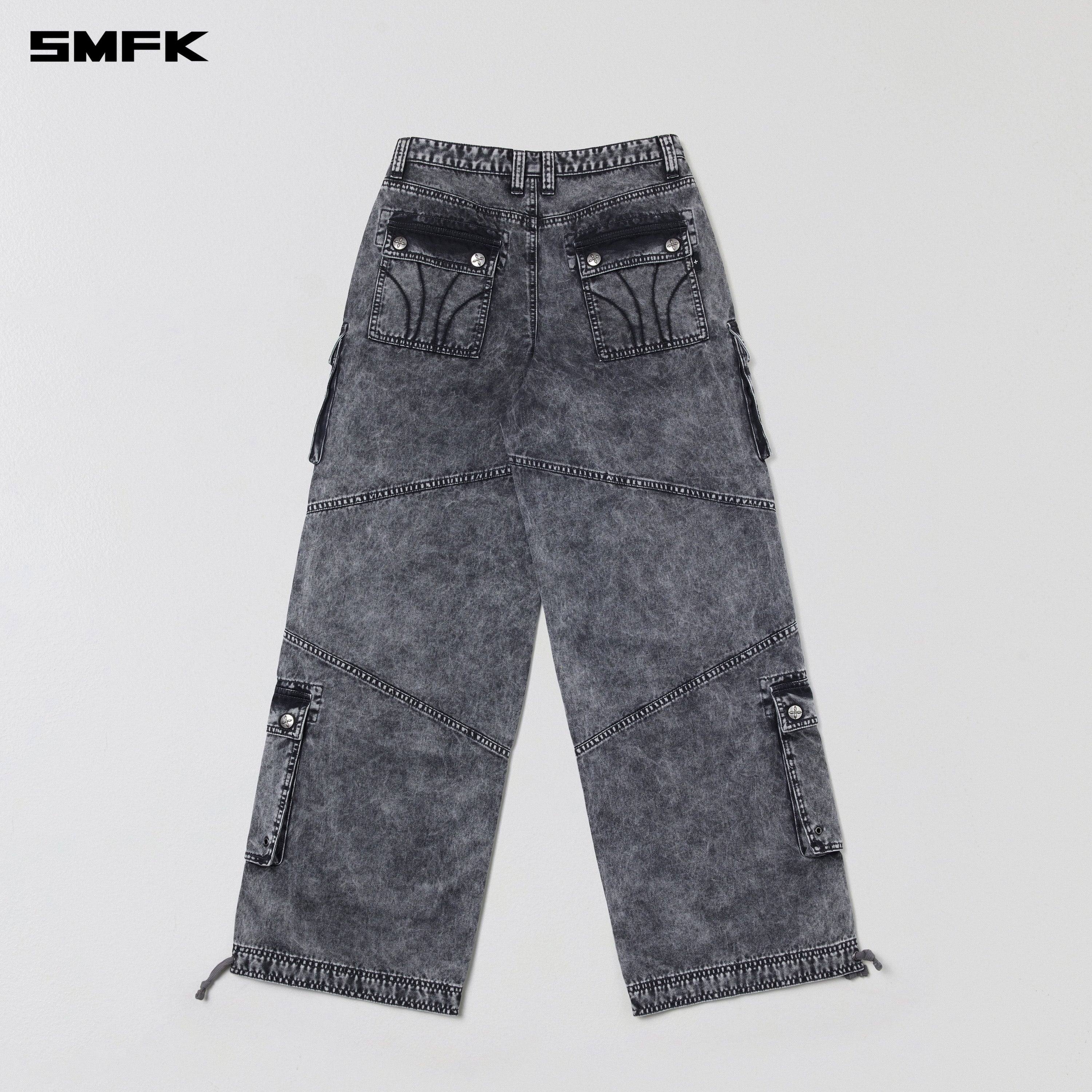 COMPASS RETRO TOWER CARGO PANTS STORM GREY