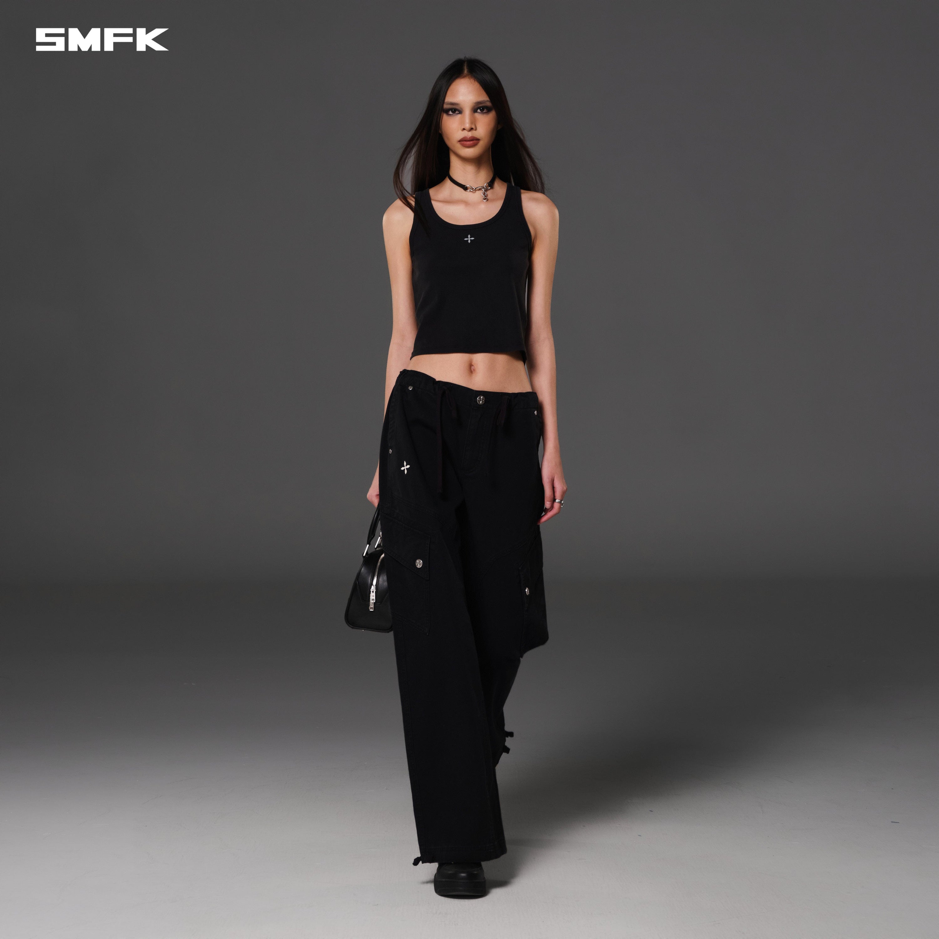 MIRAGE RETRO PARA PANTS/COTTON WILD BLACK