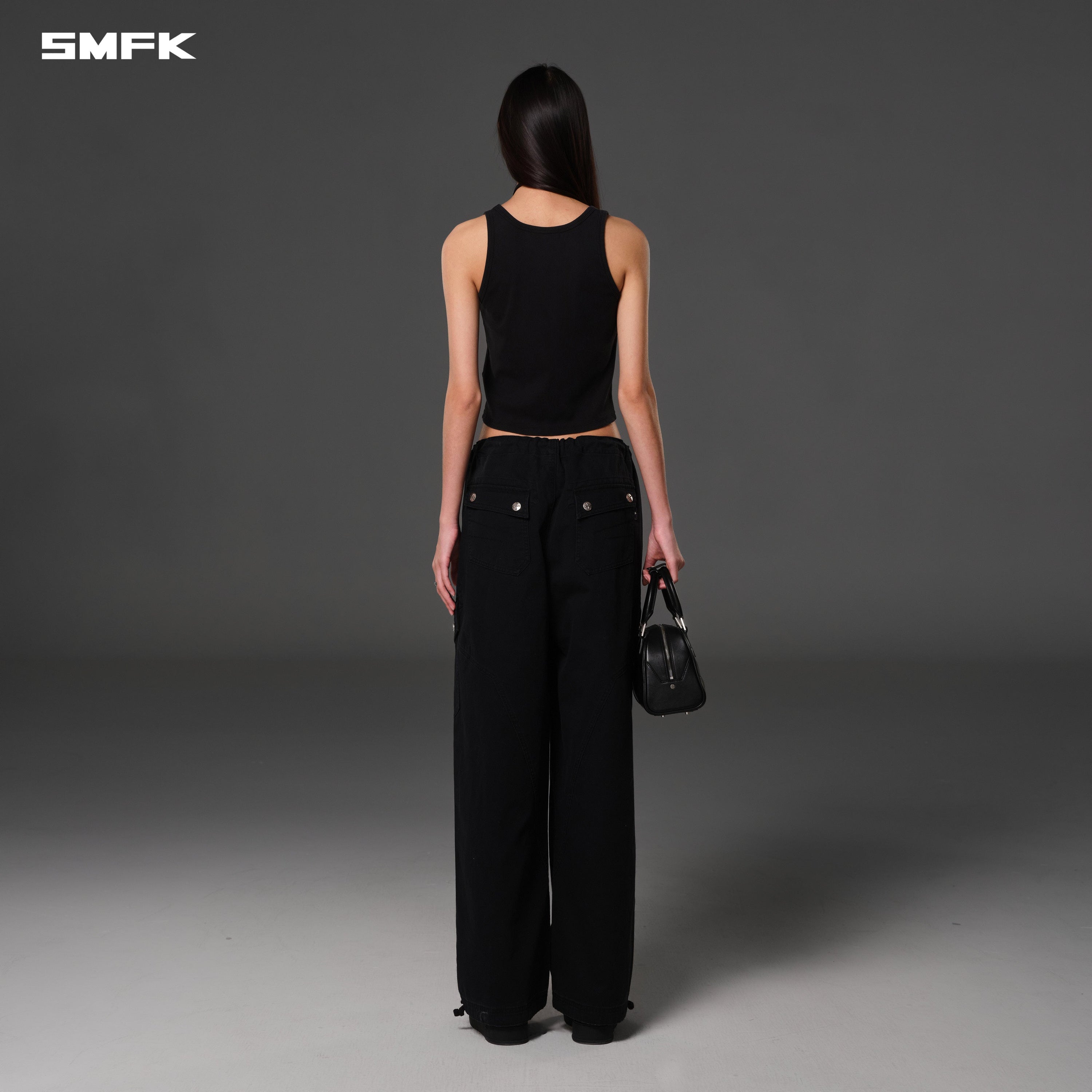 MIRAGE RETRO PARA PANTS/COTTON WILD BLACK