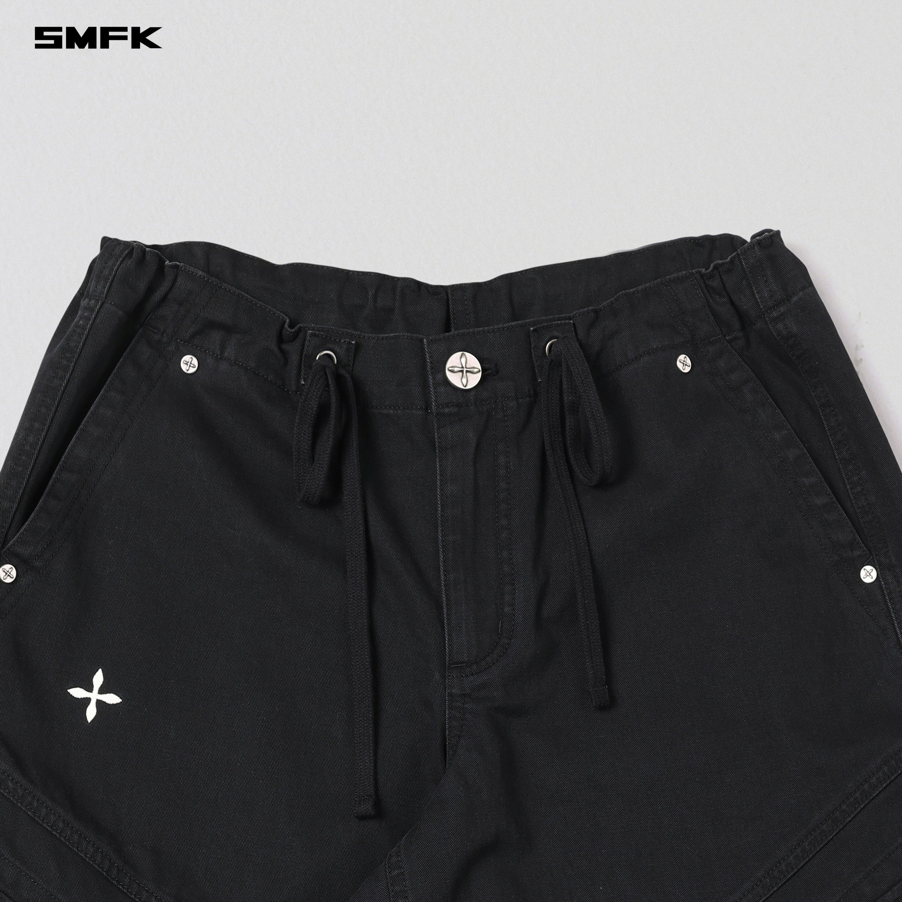 MIRAGE RETRO PARA PANTS/COTTON WILD BLACK