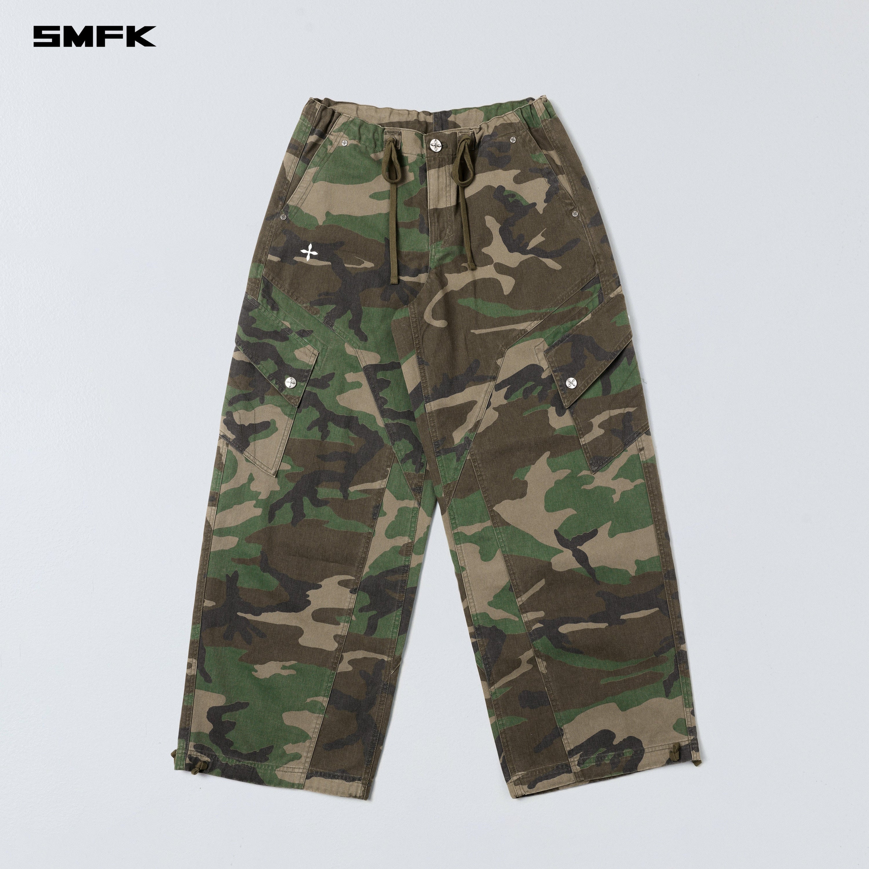 MIRAGE RETRO PARA PANTS/COTTON ARMY GREEN CAMOUFLAGE