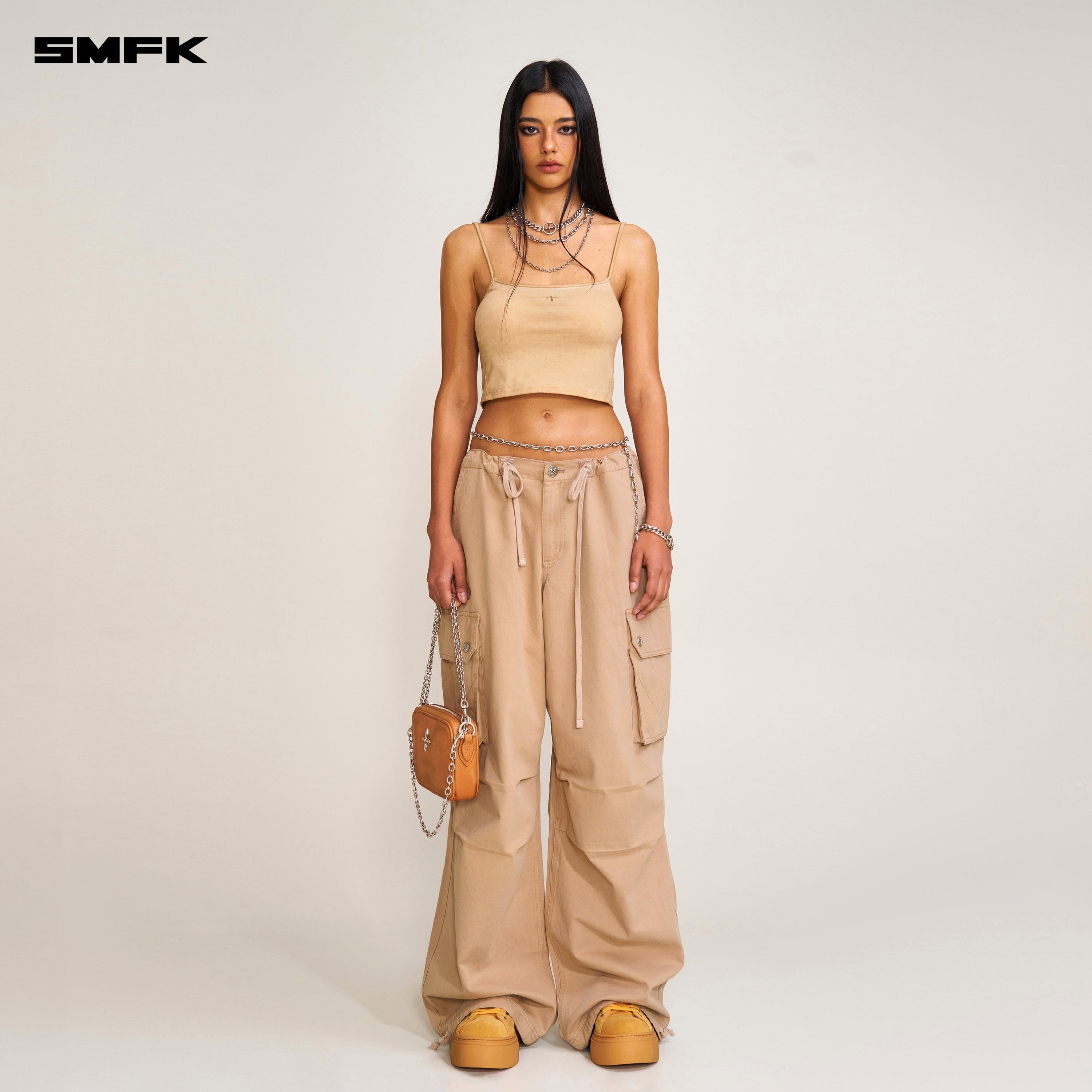 COMPASS RETRO PARA PANTS SAND