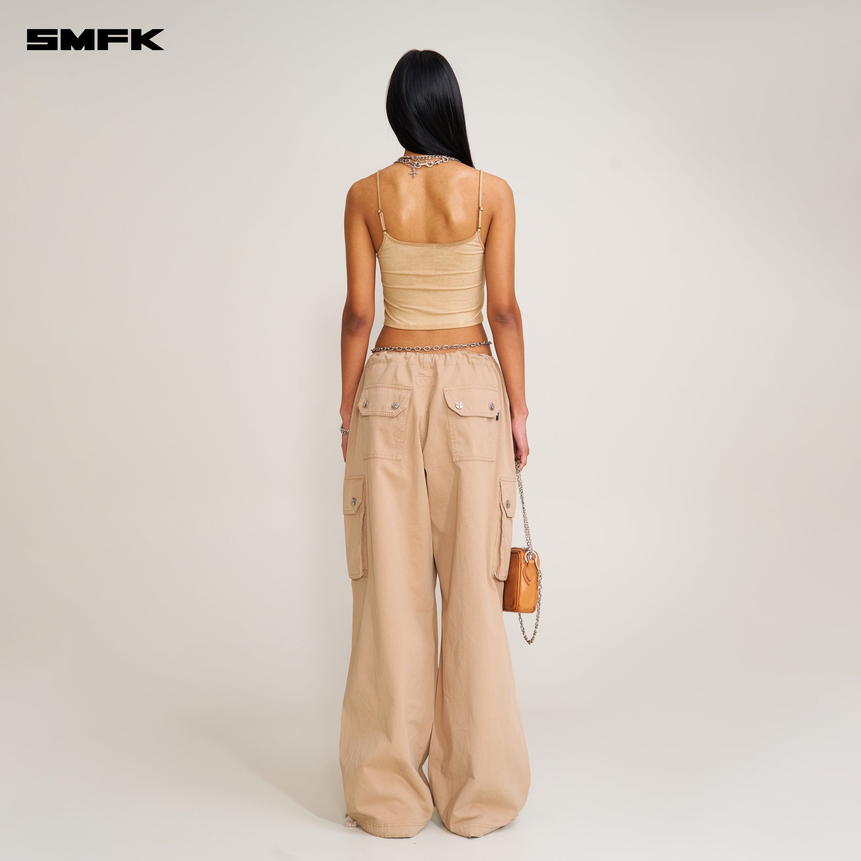 COMPASS RETRO PARA PANTS SAND