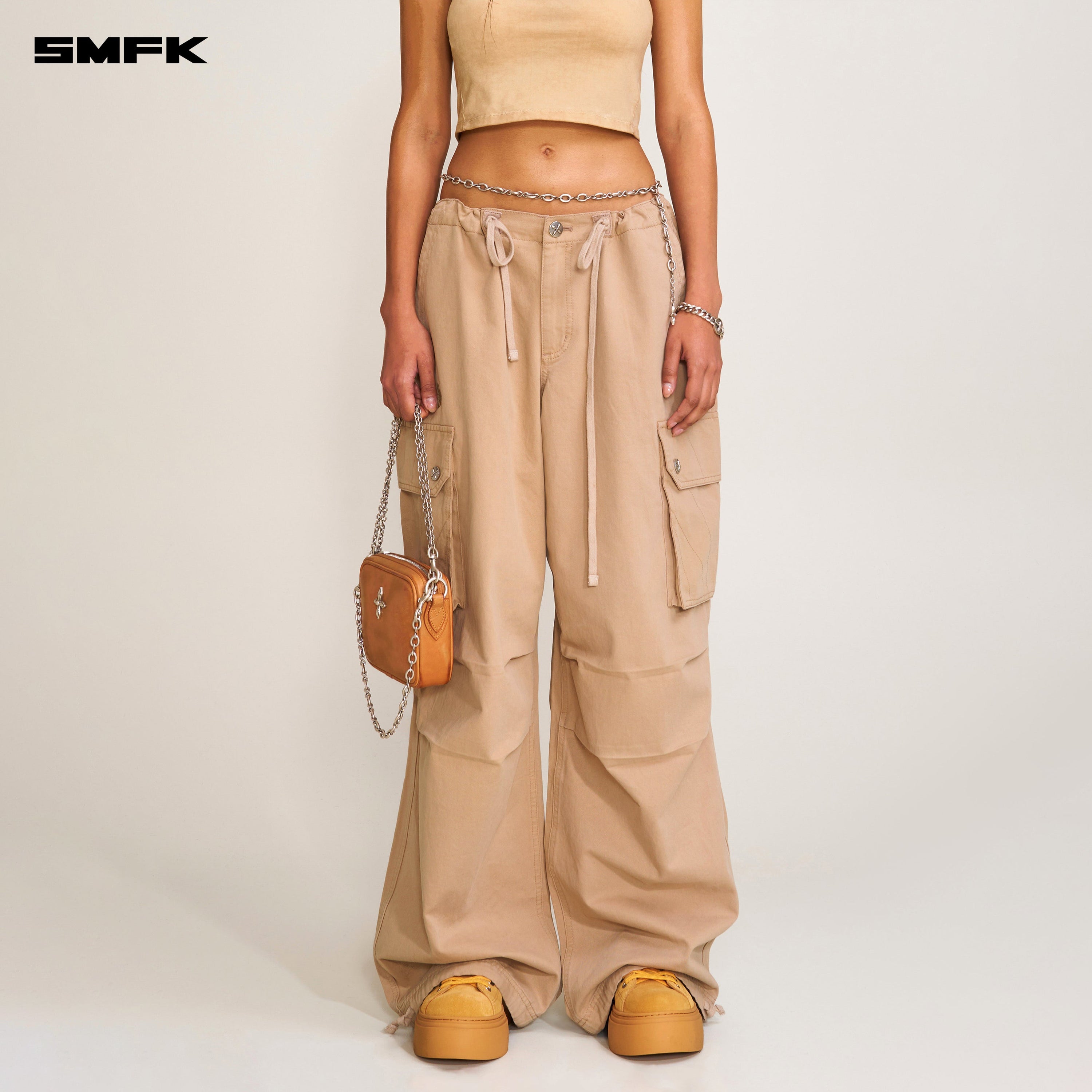 COMPASS RETRO PARA PANTS SAND