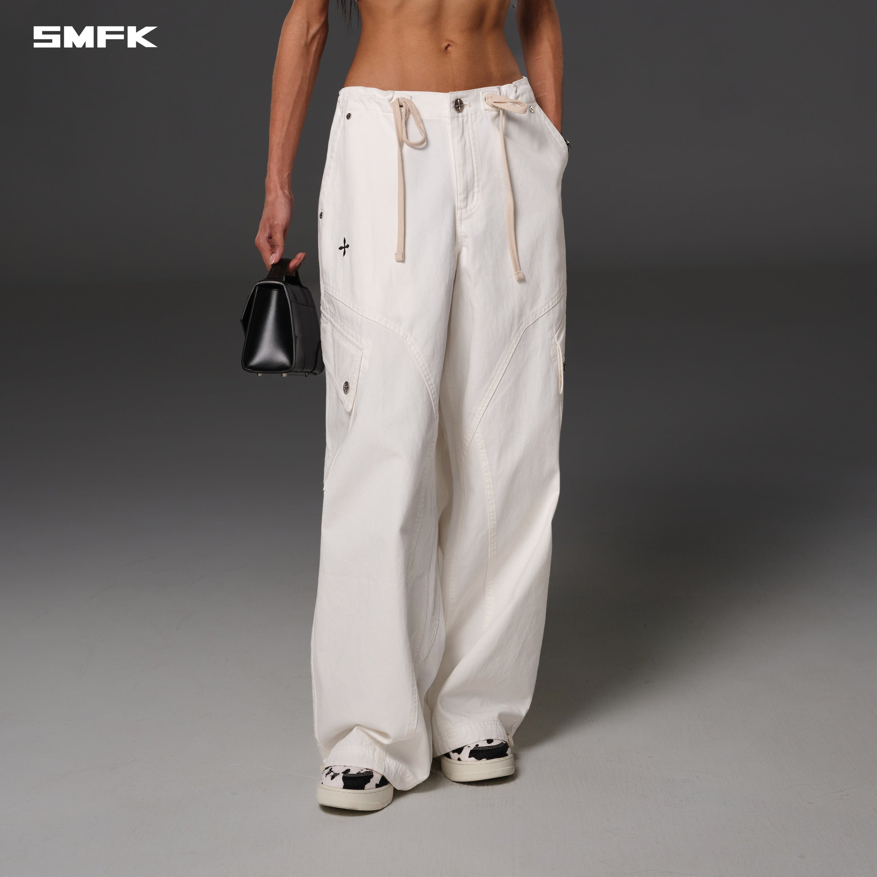 MIRAGE RETRO PARA PANTS/COTTON CLOUD WHITE