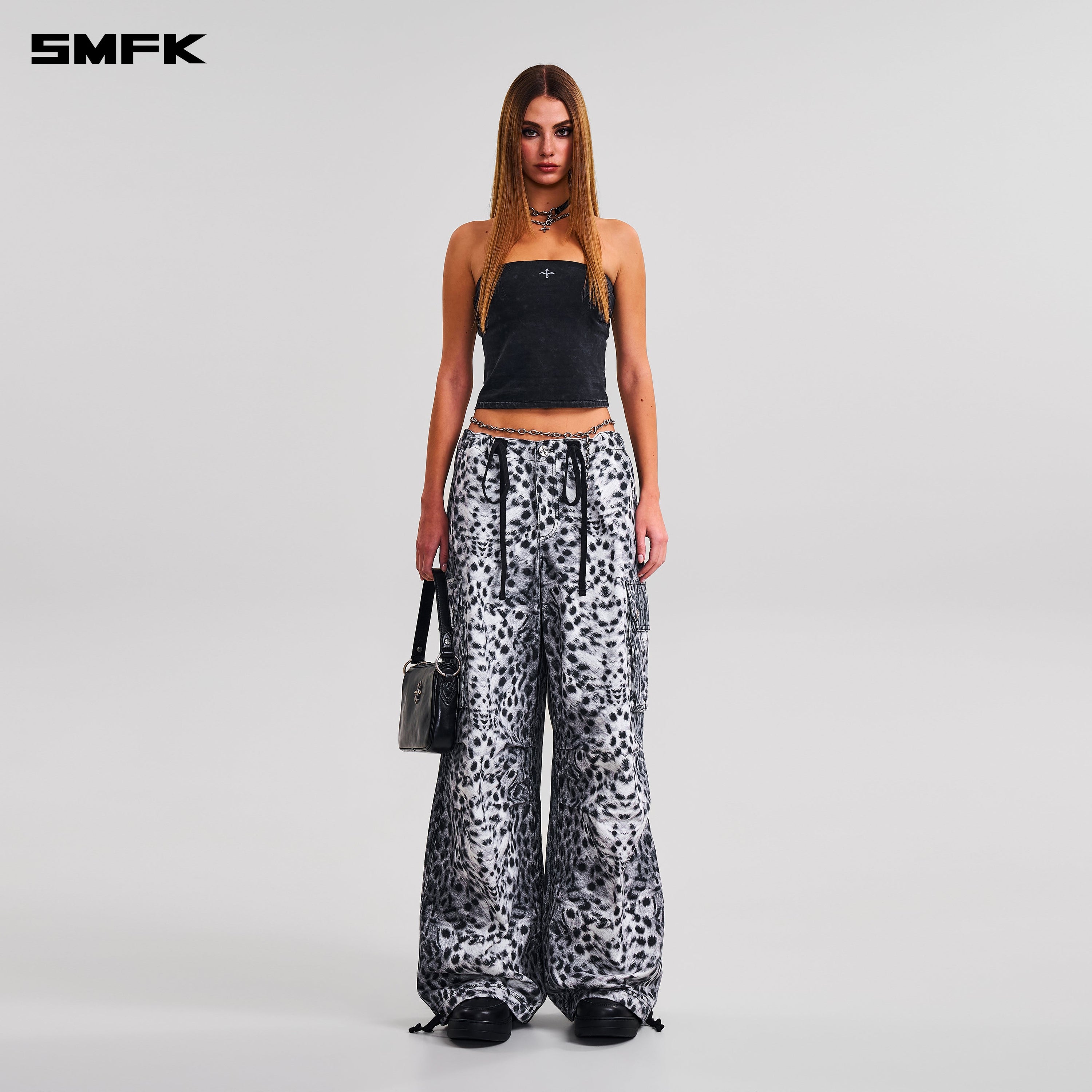 COMPASS RETRO LEOPARD PARA PANTS MIRAGE LEOPARD