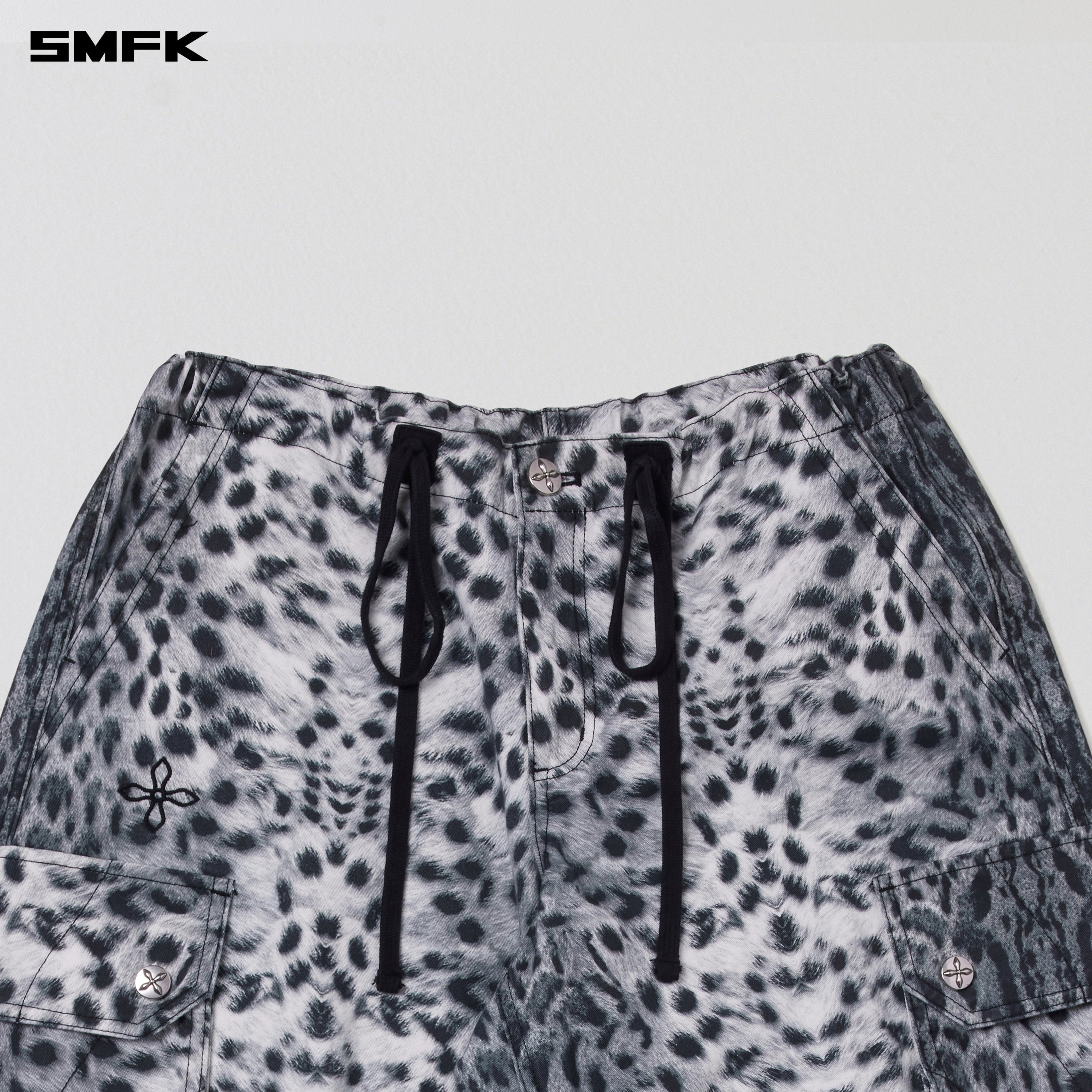 COMPASS RETRO LEOPARD PARA PANTS MIRAGE LEOPARD