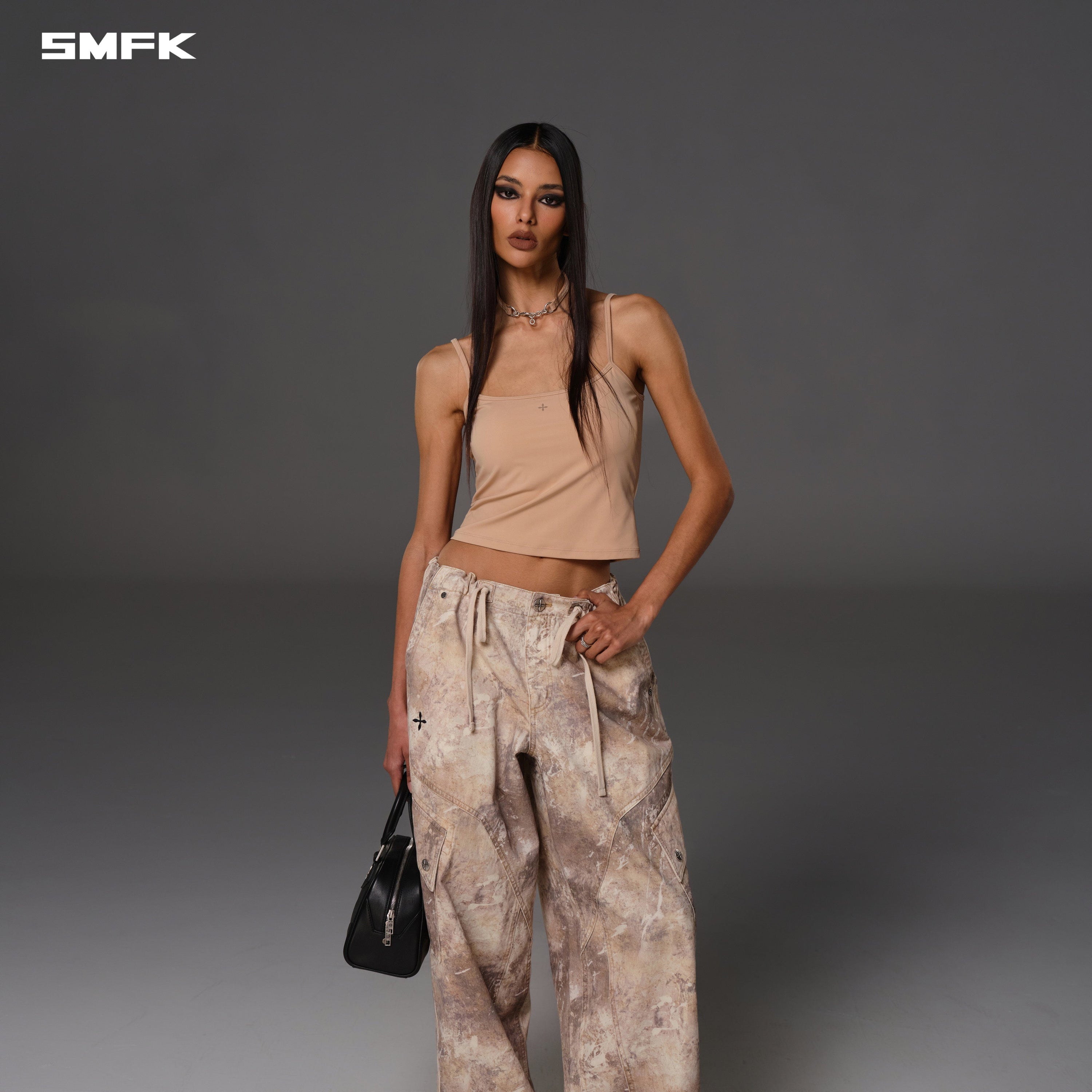 MIRAGE RETRO PARA PANTS/COTTON WHITE STORM  CAMOUFLAGE