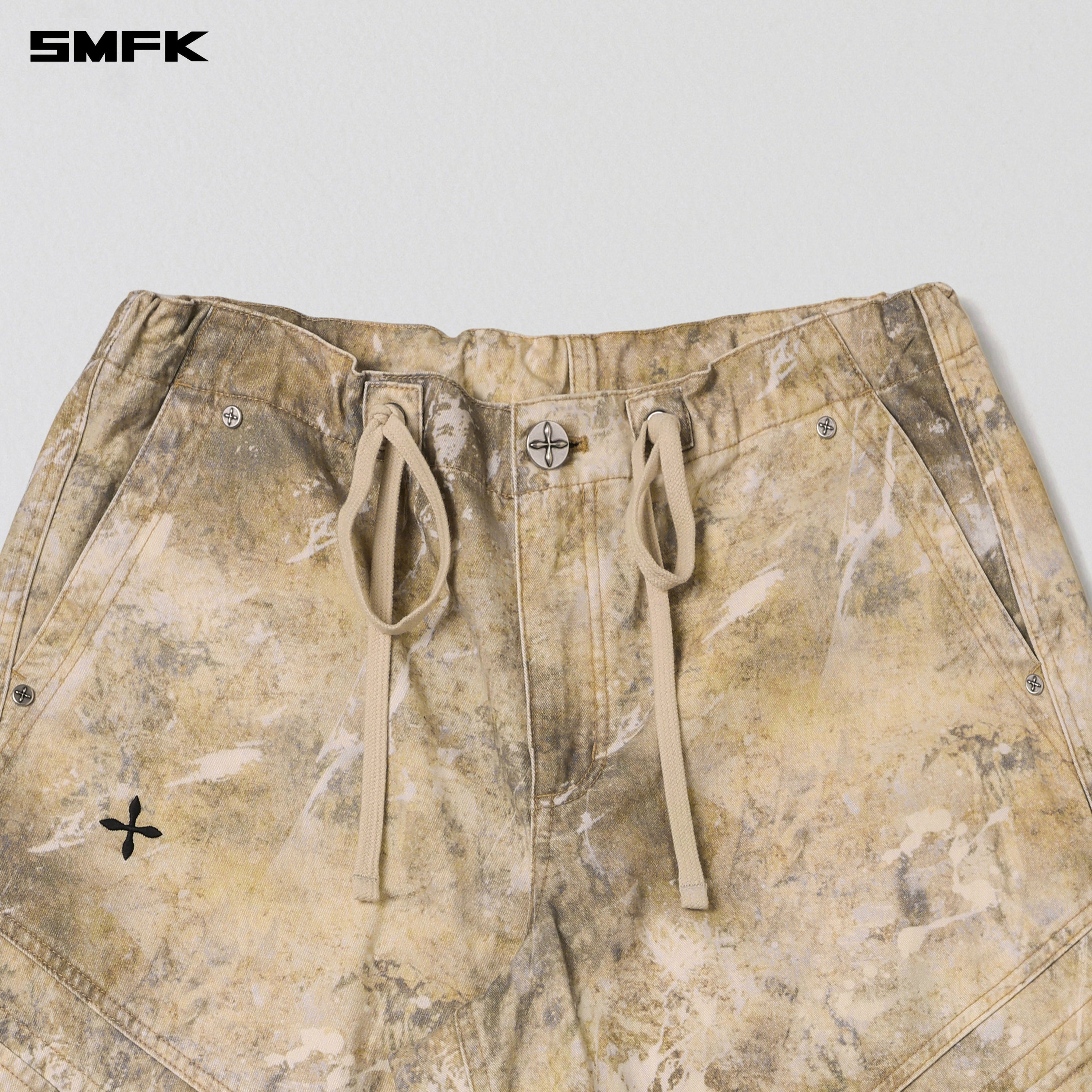 MIRAGE RETRO PARA PANTS/COTTON WHITE STORM  CAMOUFLAGE